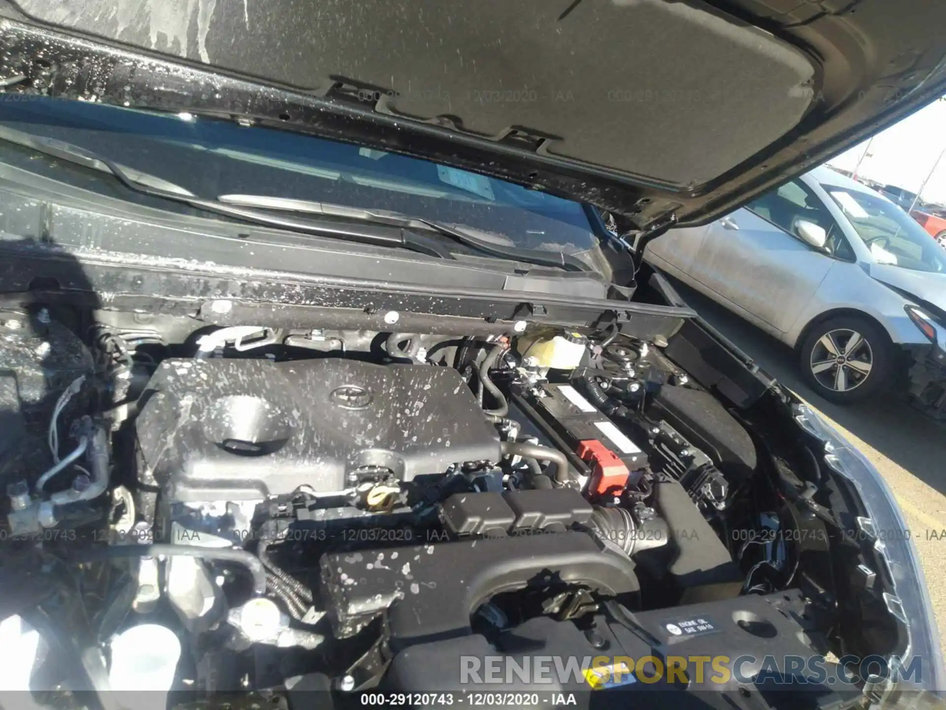 10 Фотография поврежденного автомобиля 2T3P1RFV7MC143467 TOYOTA RAV4 2021