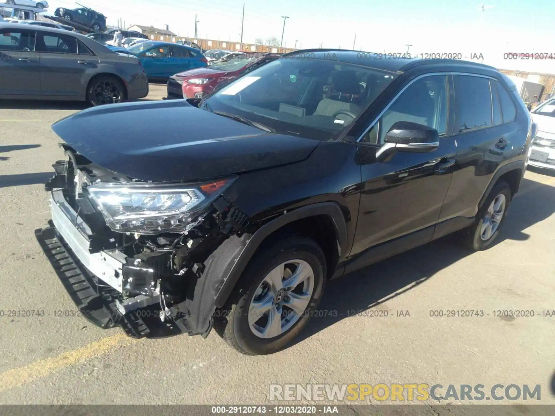 2 Photograph of a damaged car 2T3P1RFV7MC143467 TOYOTA RAV4 2021