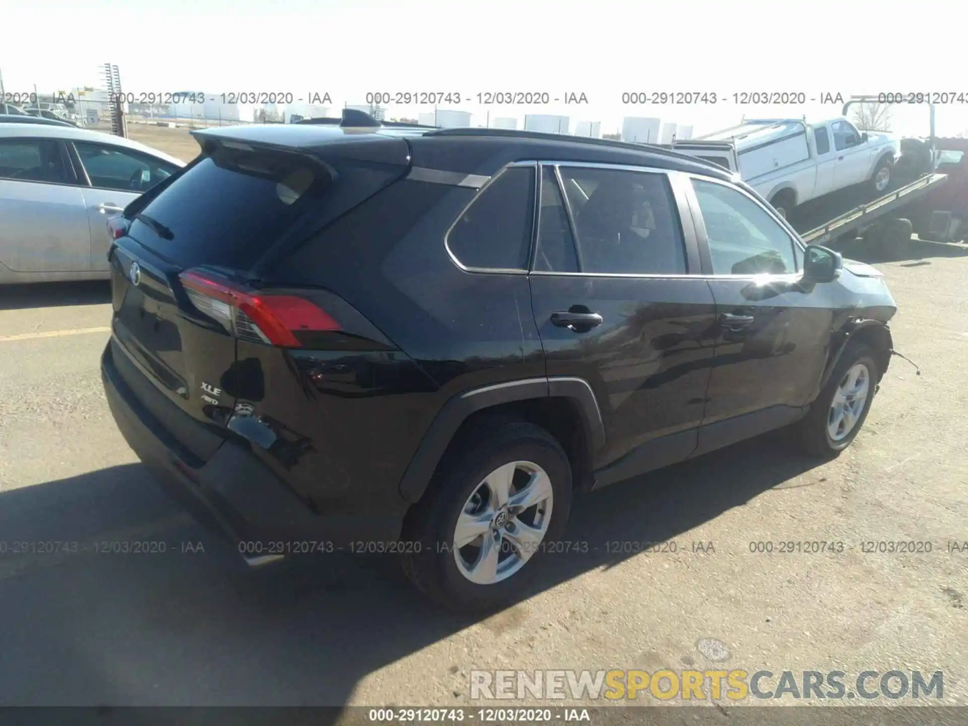 4 Фотография поврежденного автомобиля 2T3P1RFV7MC143467 TOYOTA RAV4 2021