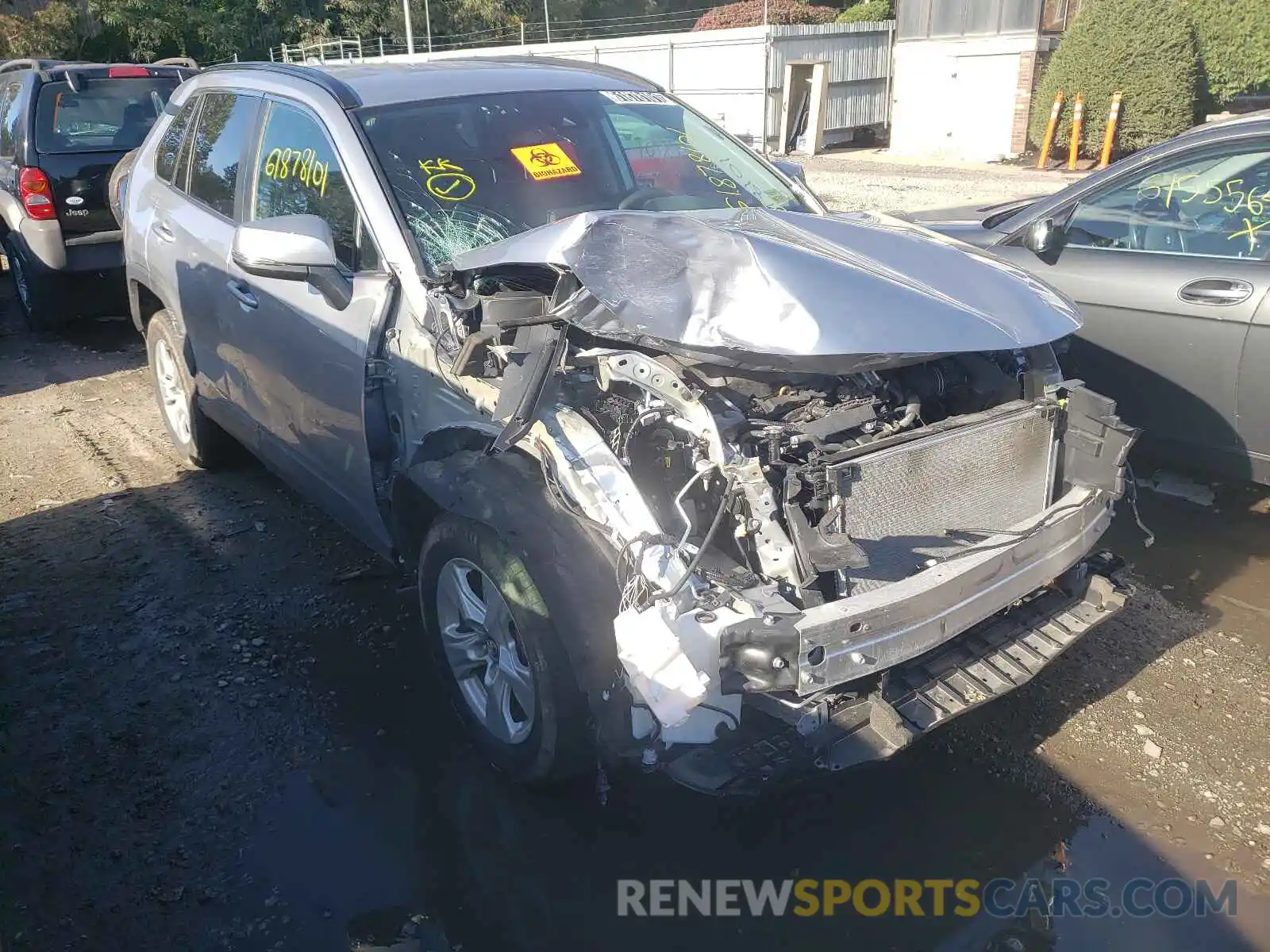 1 Photograph of a damaged car 2T3P1RFV7MC143971 TOYOTA RAV4 2021