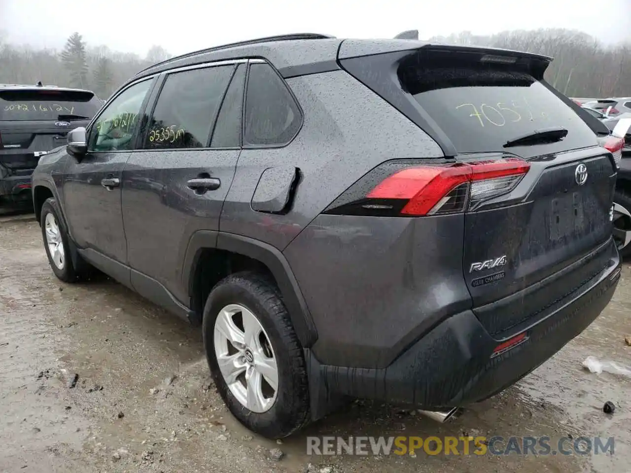 3 Фотография поврежденного автомобиля 2T3P1RFV7MC149172 TOYOTA RAV4 2021