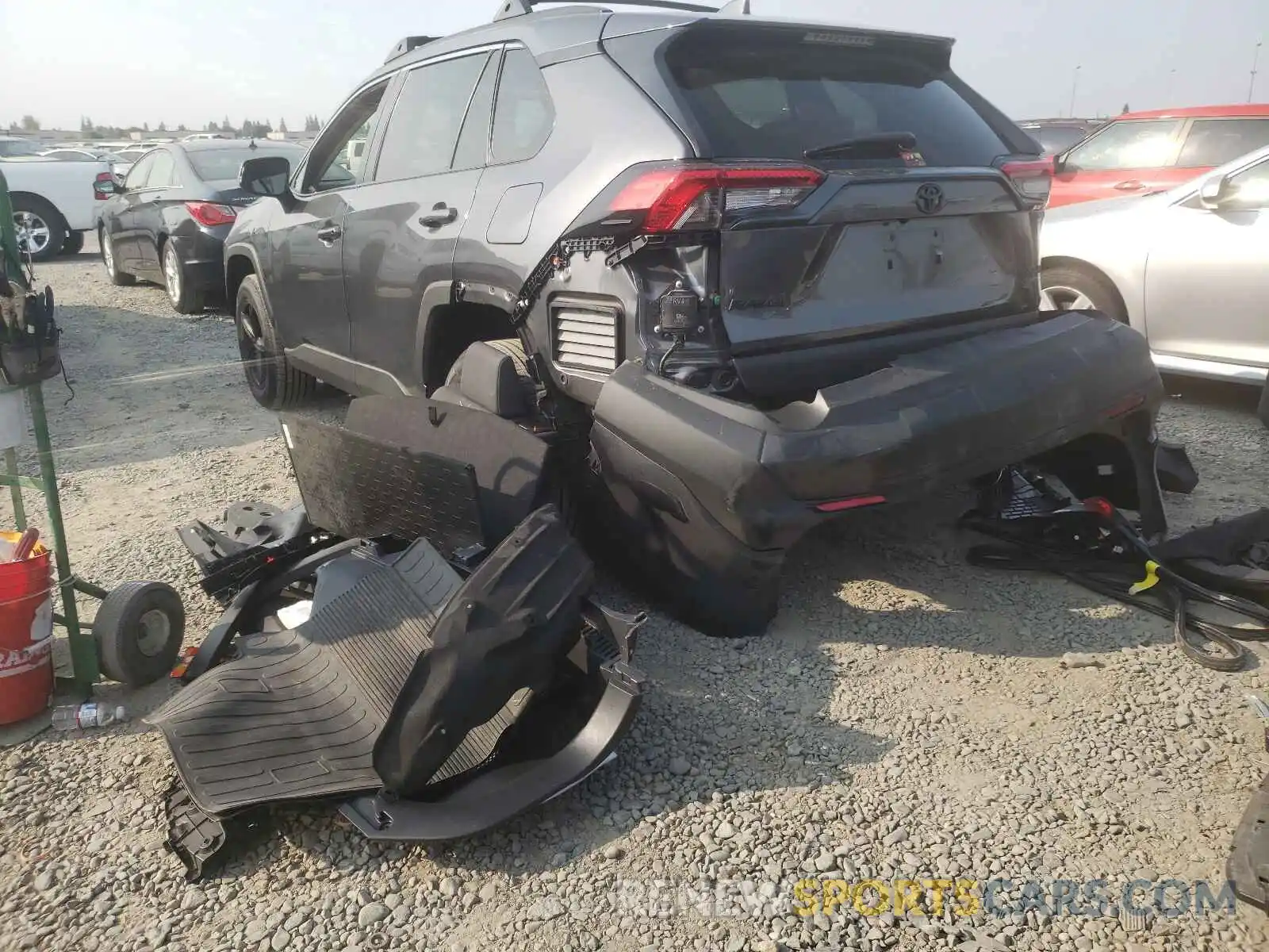 3 Photograph of a damaged car 2T3P1RFV7MC150449 TOYOTA RAV4 2021