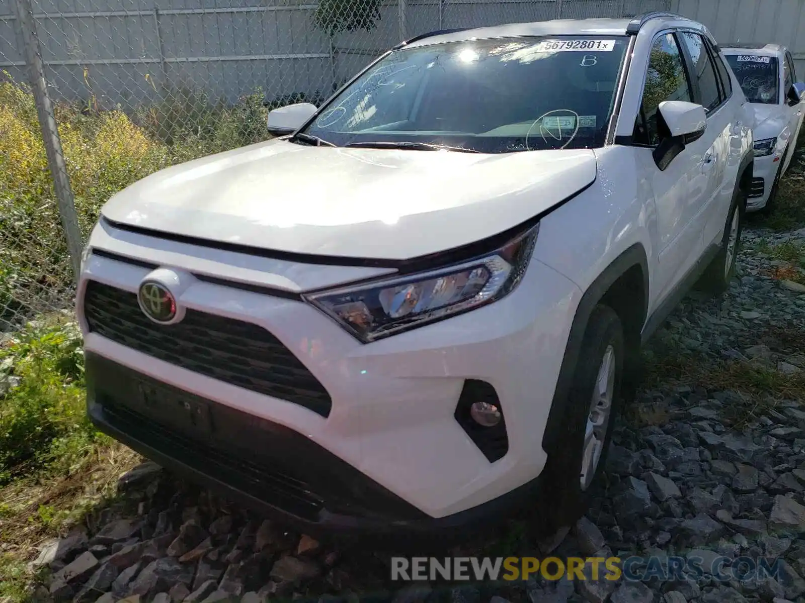 2 Photograph of a damaged car 2T3P1RFV7MC157997 TOYOTA RAV4 2021