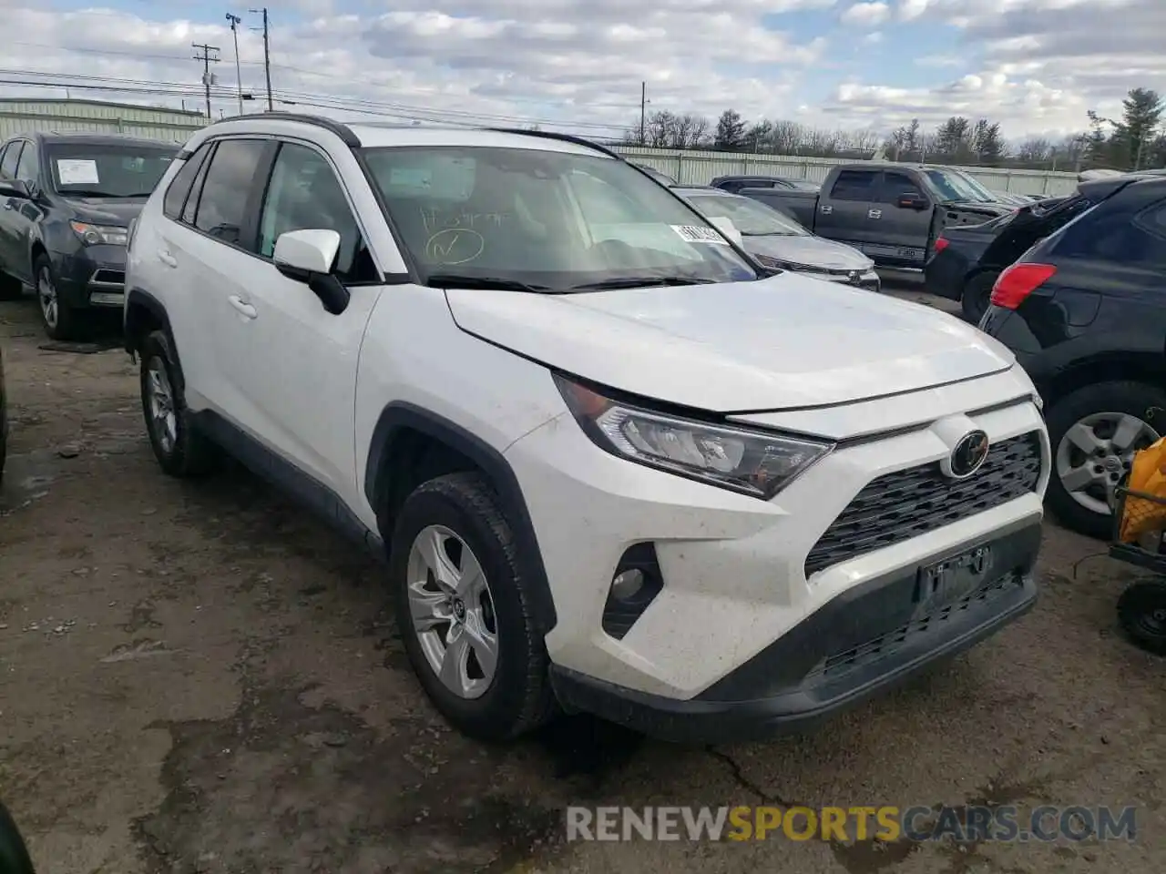 1 Photograph of a damaged car 2T3P1RFV7MC159538 TOYOTA RAV4 2021