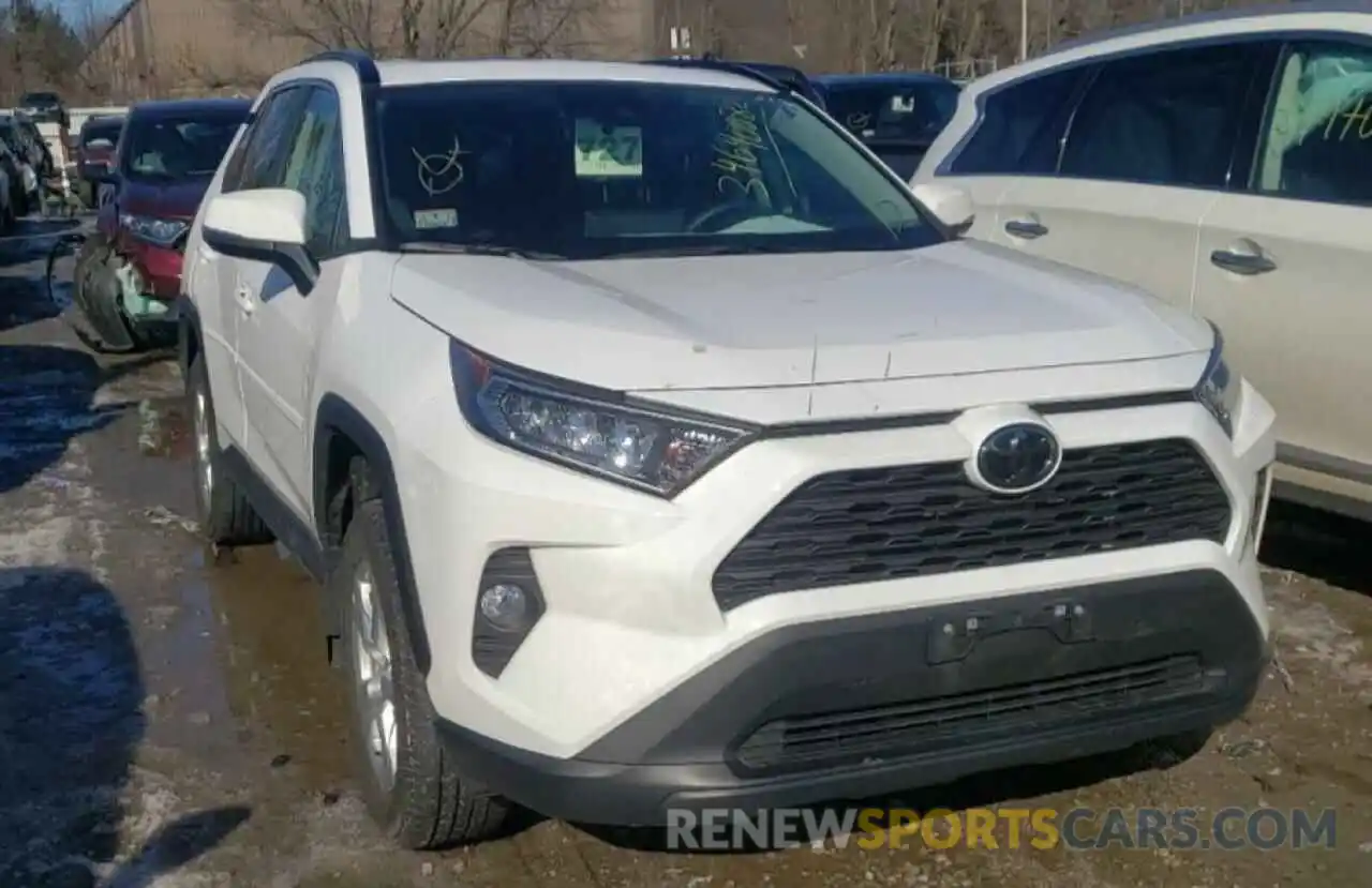 1 Photograph of a damaged car 2T3P1RFV7MC164089 TOYOTA RAV4 2021