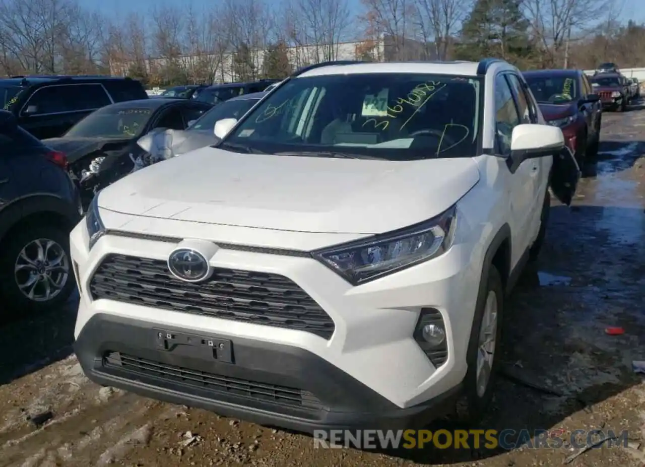 2 Photograph of a damaged car 2T3P1RFV7MC164089 TOYOTA RAV4 2021