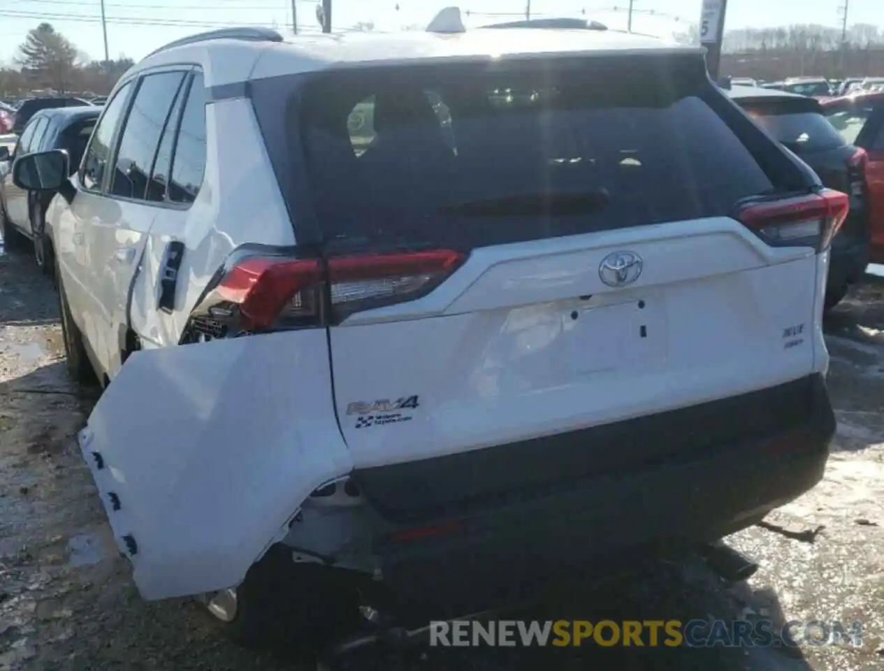 3 Photograph of a damaged car 2T3P1RFV7MC164089 TOYOTA RAV4 2021