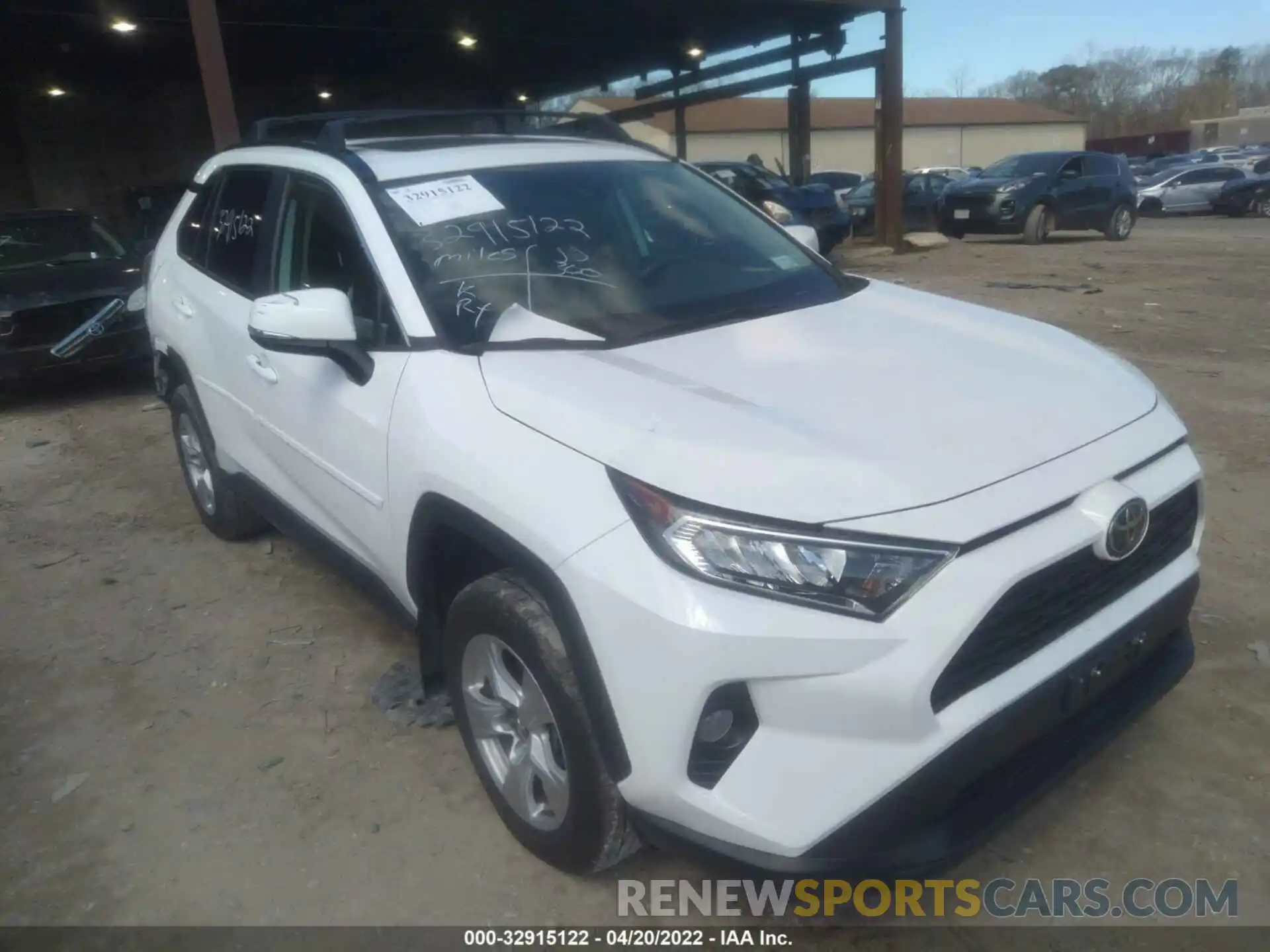 1 Фотография поврежденного автомобиля 2T3P1RFV7MC165453 TOYOTA RAV4 2021