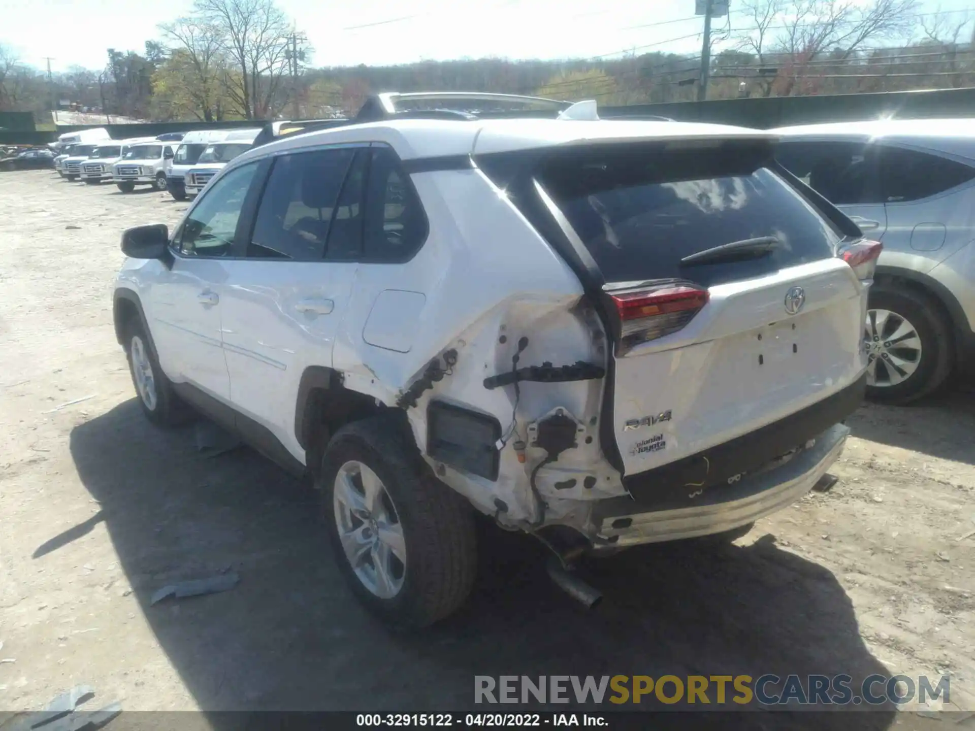 3 Photograph of a damaged car 2T3P1RFV7MC165453 TOYOTA RAV4 2021