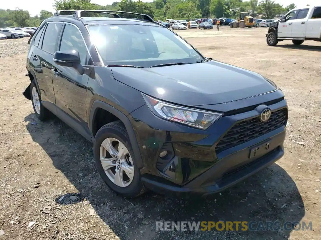 1 Фотография поврежденного автомобиля 2T3P1RFV7MC166201 TOYOTA RAV4 2021