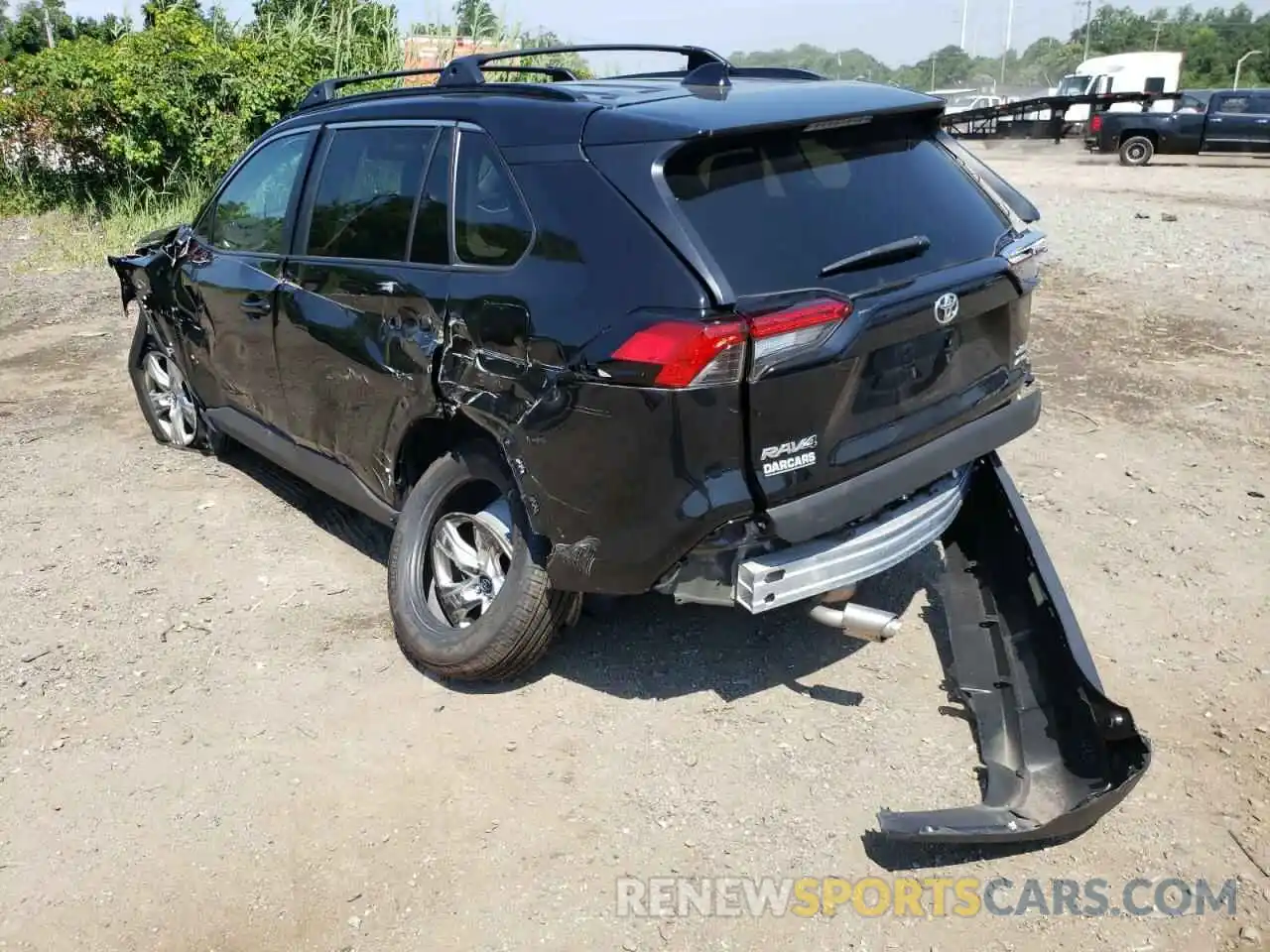 3 Photograph of a damaged car 2T3P1RFV7MC166201 TOYOTA RAV4 2021