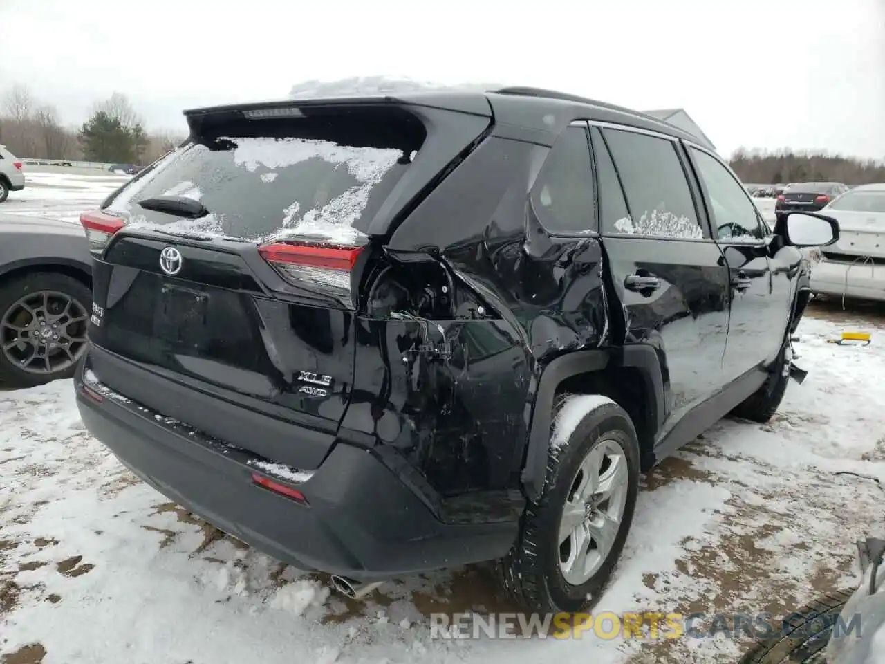 4 Фотография поврежденного автомобиля 2T3P1RFV7MC166554 TOYOTA RAV4 2021