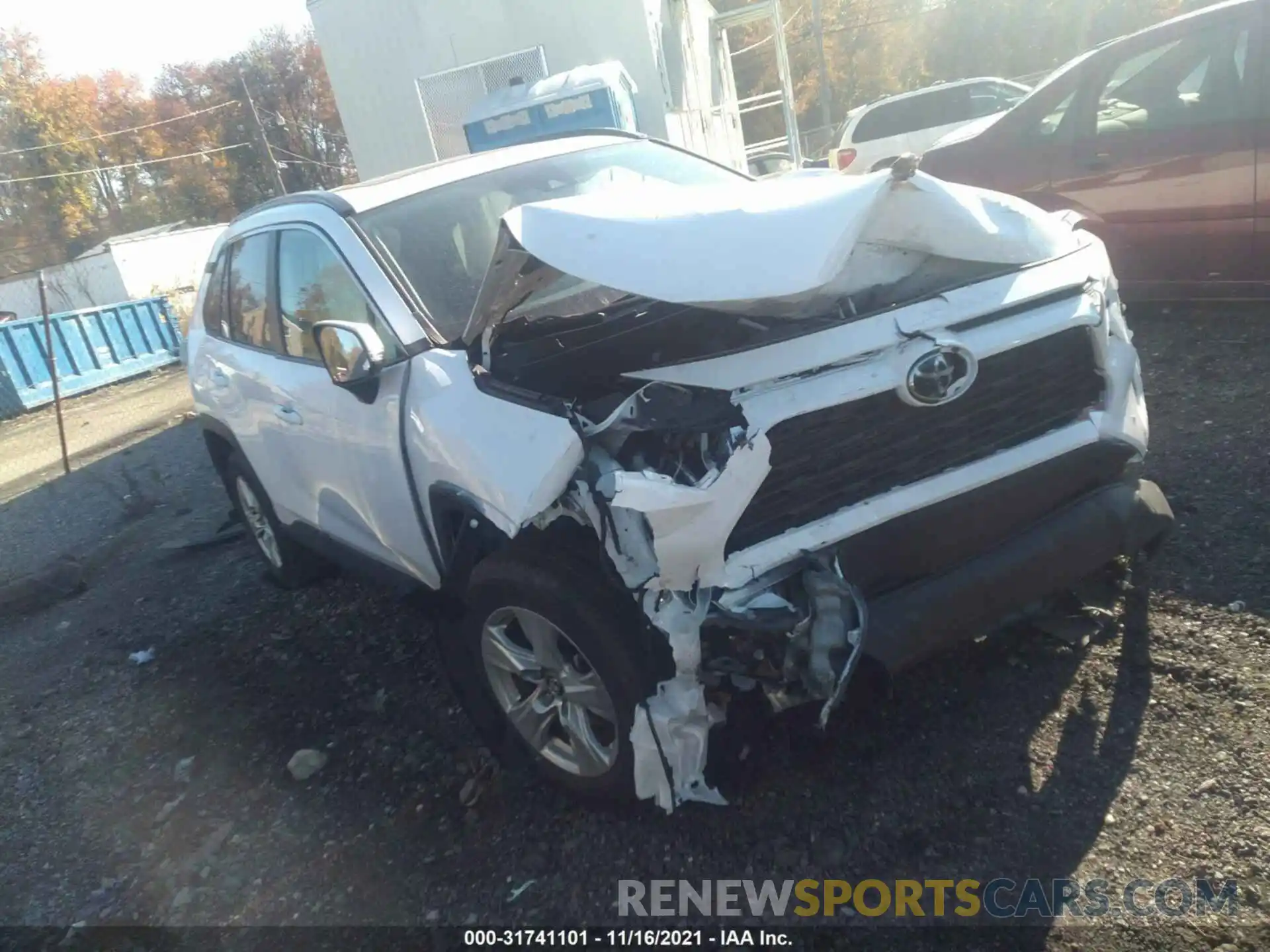 1 Photograph of a damaged car 2T3P1RFV7MC167445 TOYOTA RAV4 2021