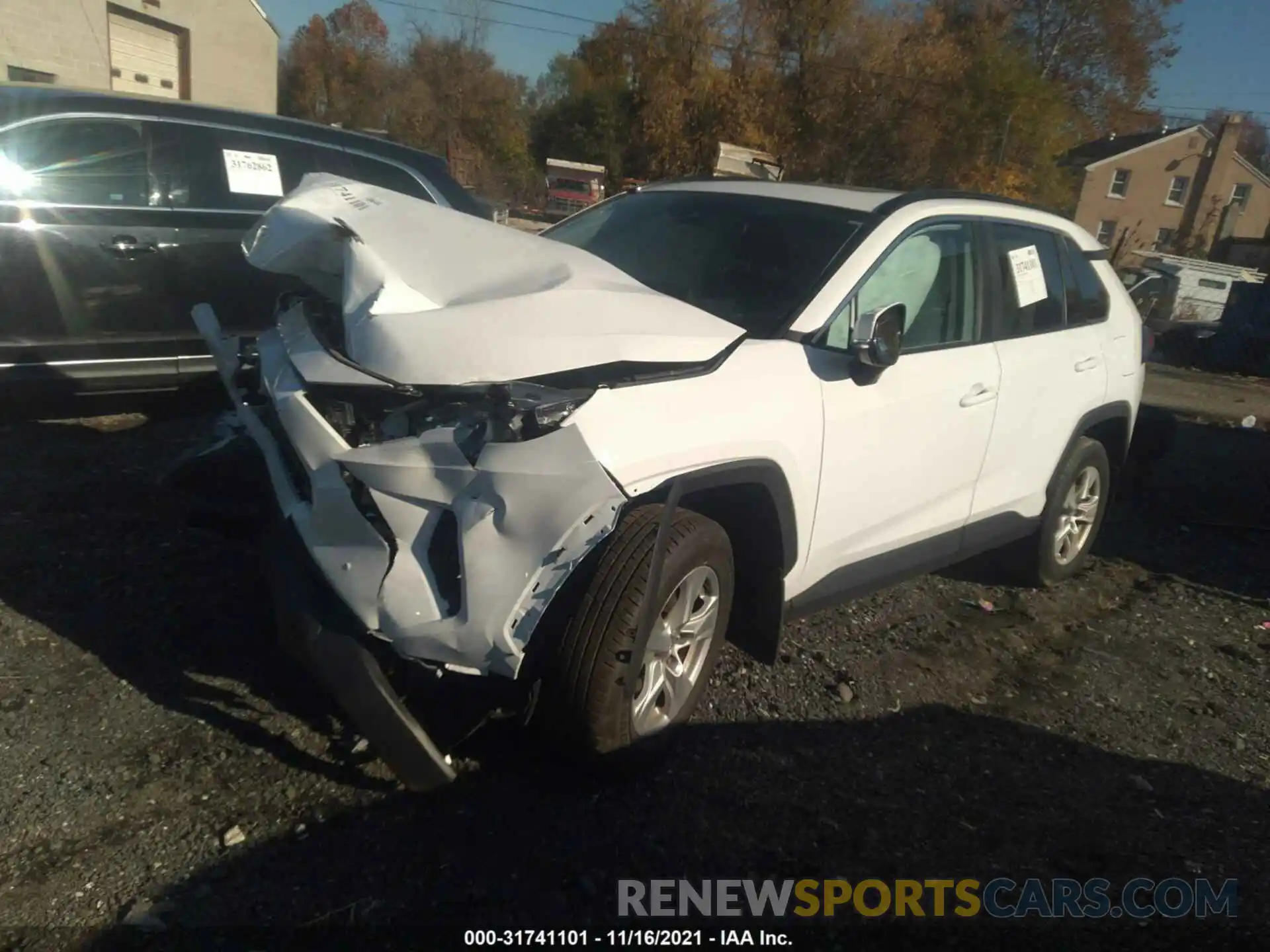 2 Photograph of a damaged car 2T3P1RFV7MC167445 TOYOTA RAV4 2021