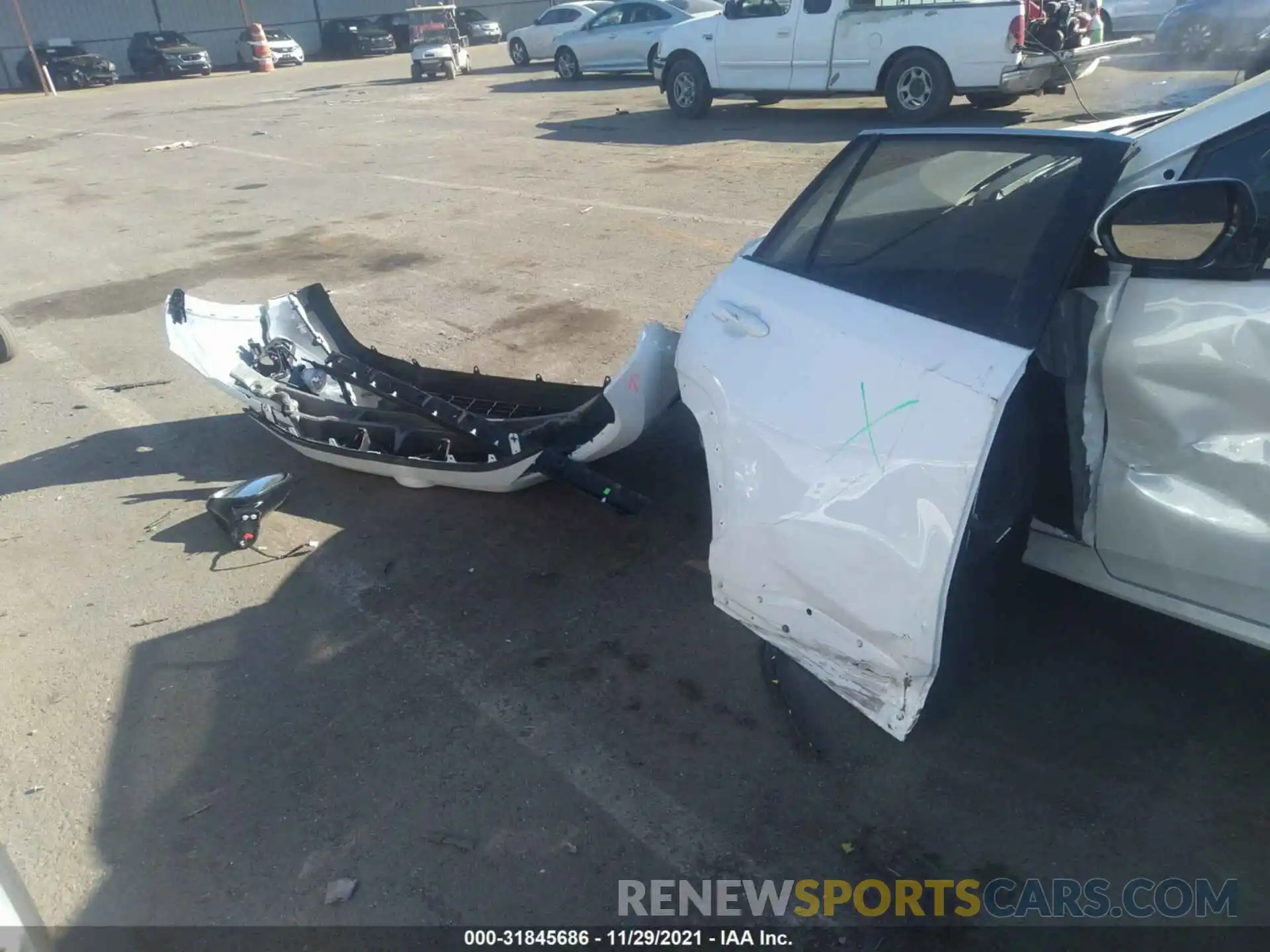 12 Photograph of a damaged car 2T3P1RFV7MC176792 TOYOTA RAV4 2021