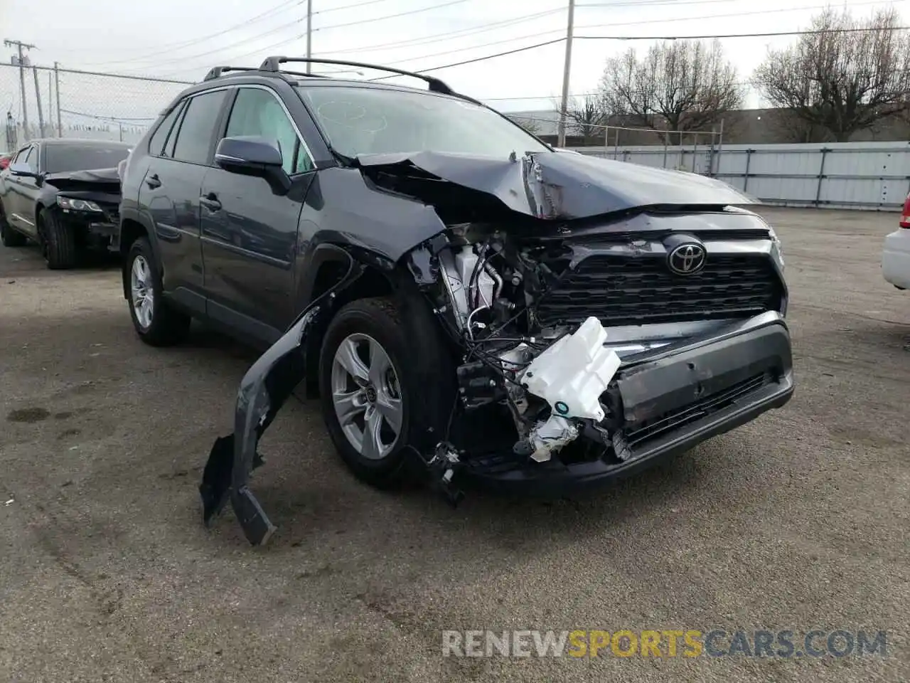 1 Photograph of a damaged car 2T3P1RFV7MC179059 TOYOTA RAV4 2021