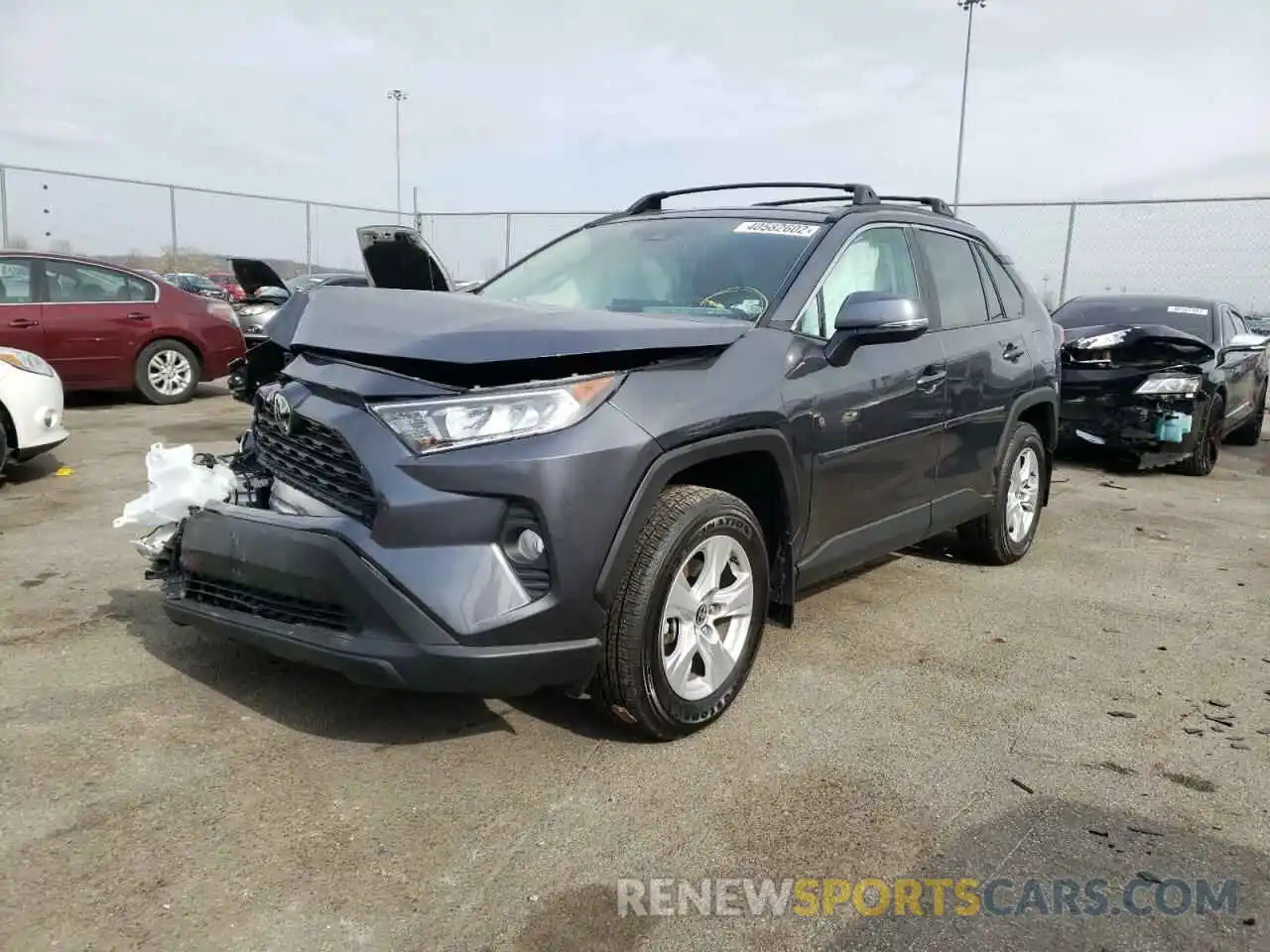 2 Photograph of a damaged car 2T3P1RFV7MC179059 TOYOTA RAV4 2021