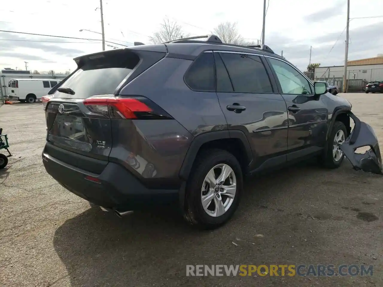 4 Photograph of a damaged car 2T3P1RFV7MC179059 TOYOTA RAV4 2021