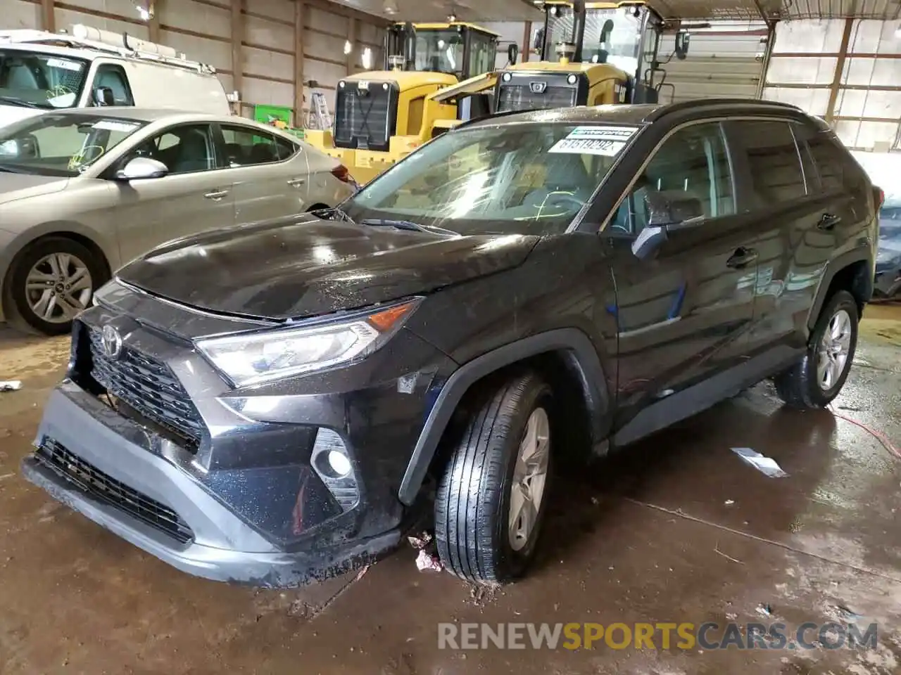 2 Photograph of a damaged car 2T3P1RFV7MC189199 TOYOTA RAV4 2021