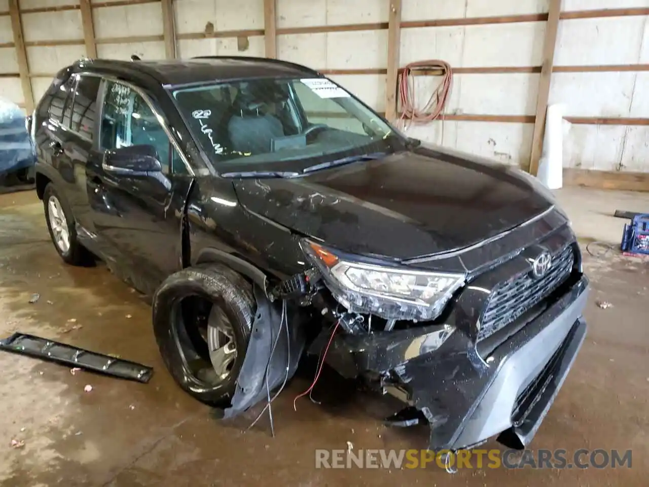 9 Photograph of a damaged car 2T3P1RFV7MC189199 TOYOTA RAV4 2021