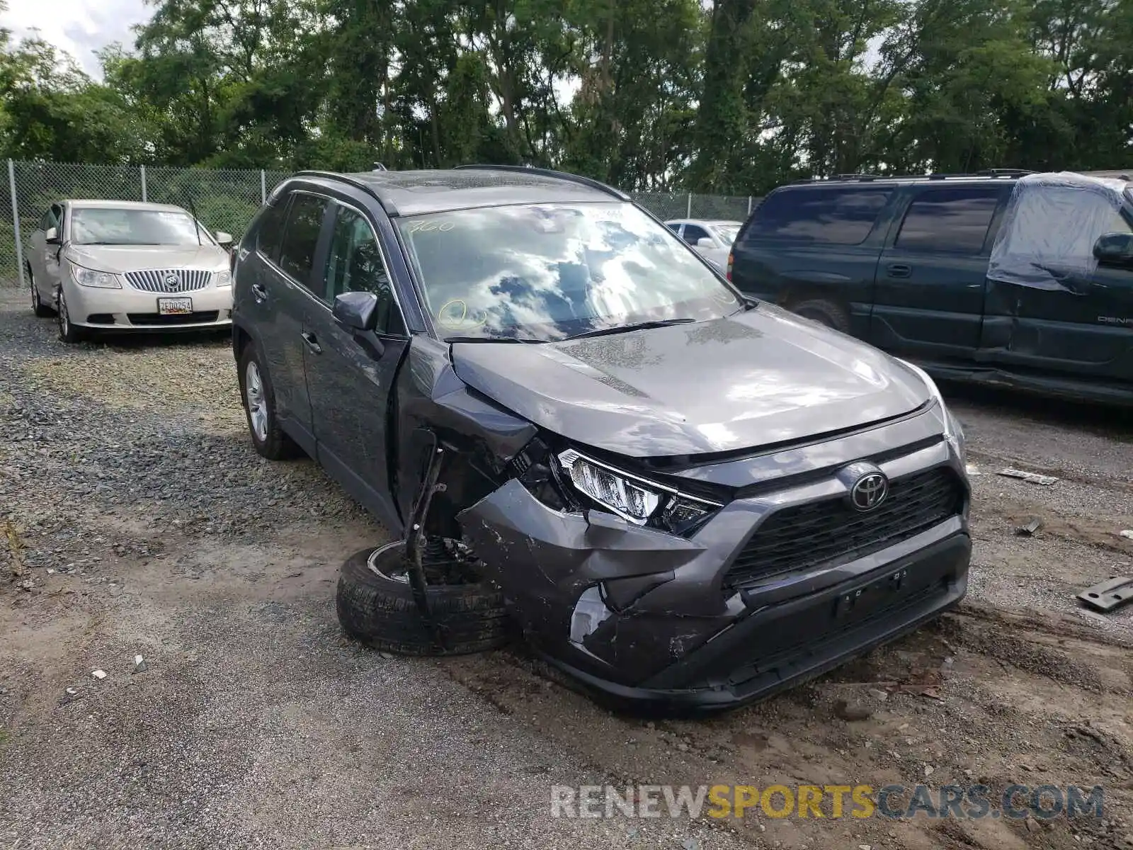 1 Photograph of a damaged car 2T3P1RFV7MC192717 TOYOTA RAV4 2021