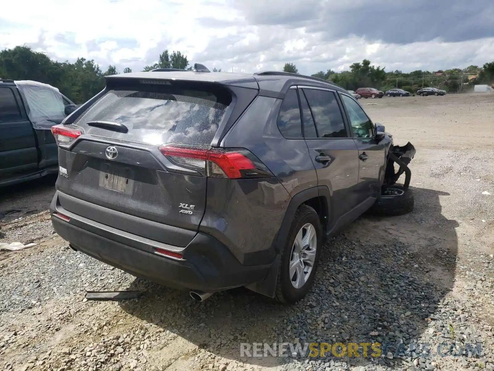 4 Photograph of a damaged car 2T3P1RFV7MC192717 TOYOTA RAV4 2021