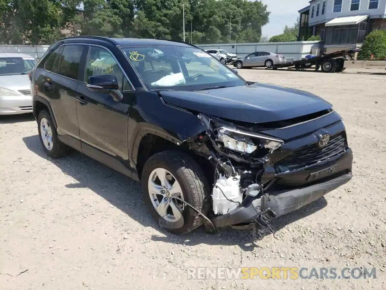 1 Photograph of a damaged car 2T3P1RFV7MC201268 TOYOTA RAV4 2021