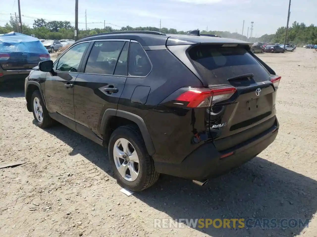 3 Фотография поврежденного автомобиля 2T3P1RFV7MC201268 TOYOTA RAV4 2021