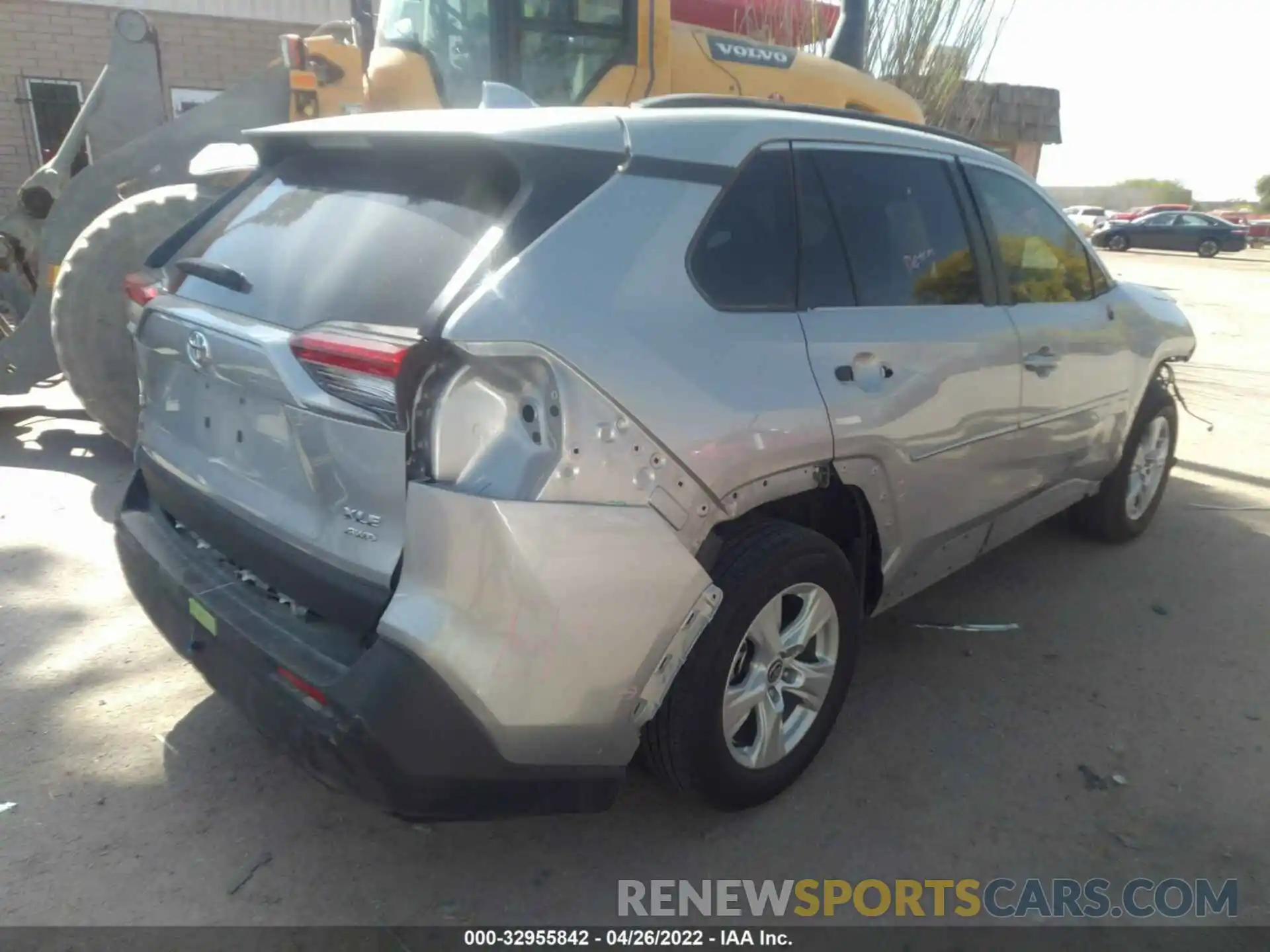 4 Фотография поврежденного автомобиля 2T3P1RFV7MC204235 TOYOTA RAV4 2021