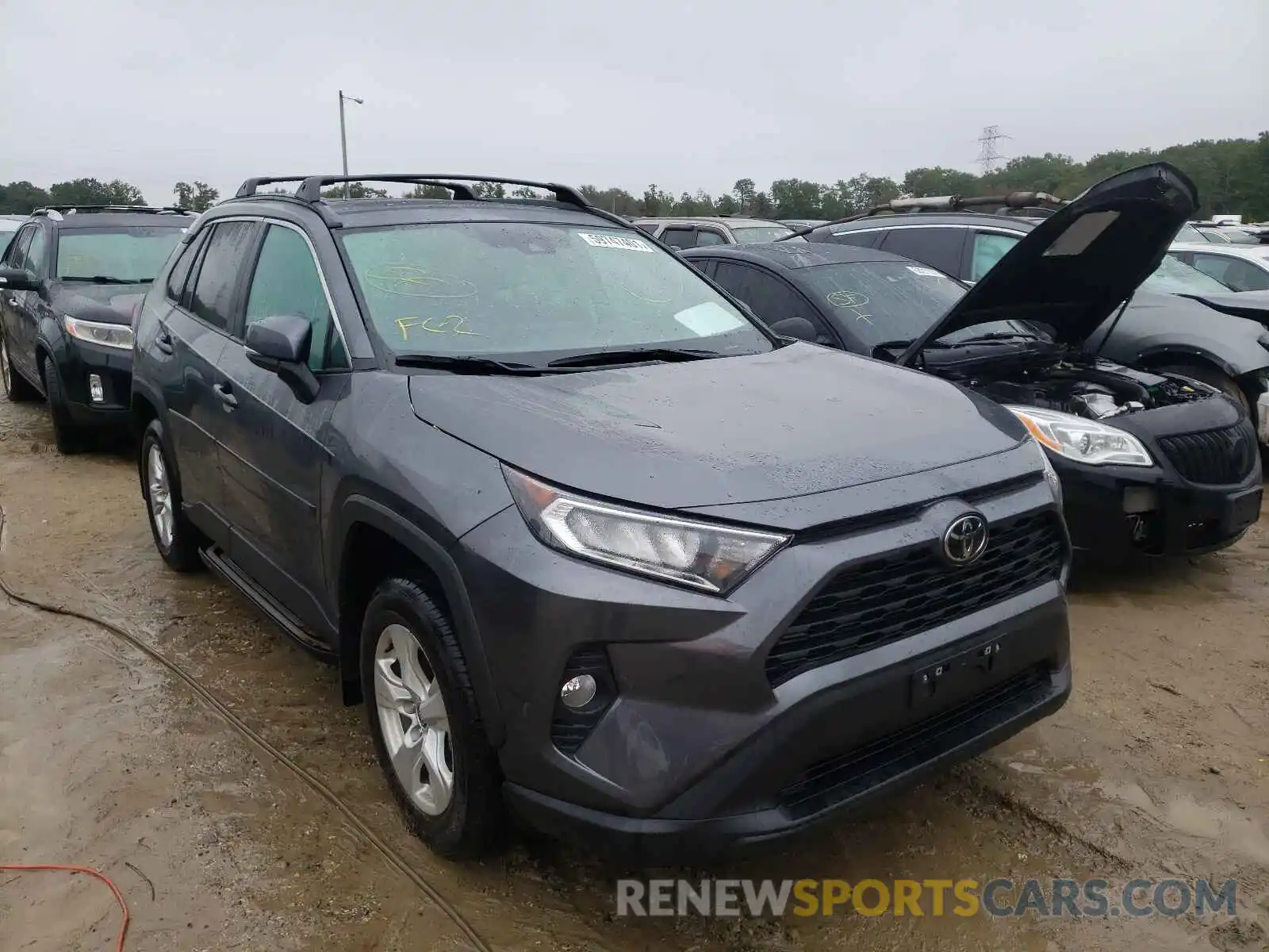 1 Photograph of a damaged car 2T3P1RFV7MC225120 TOYOTA RAV4 2021