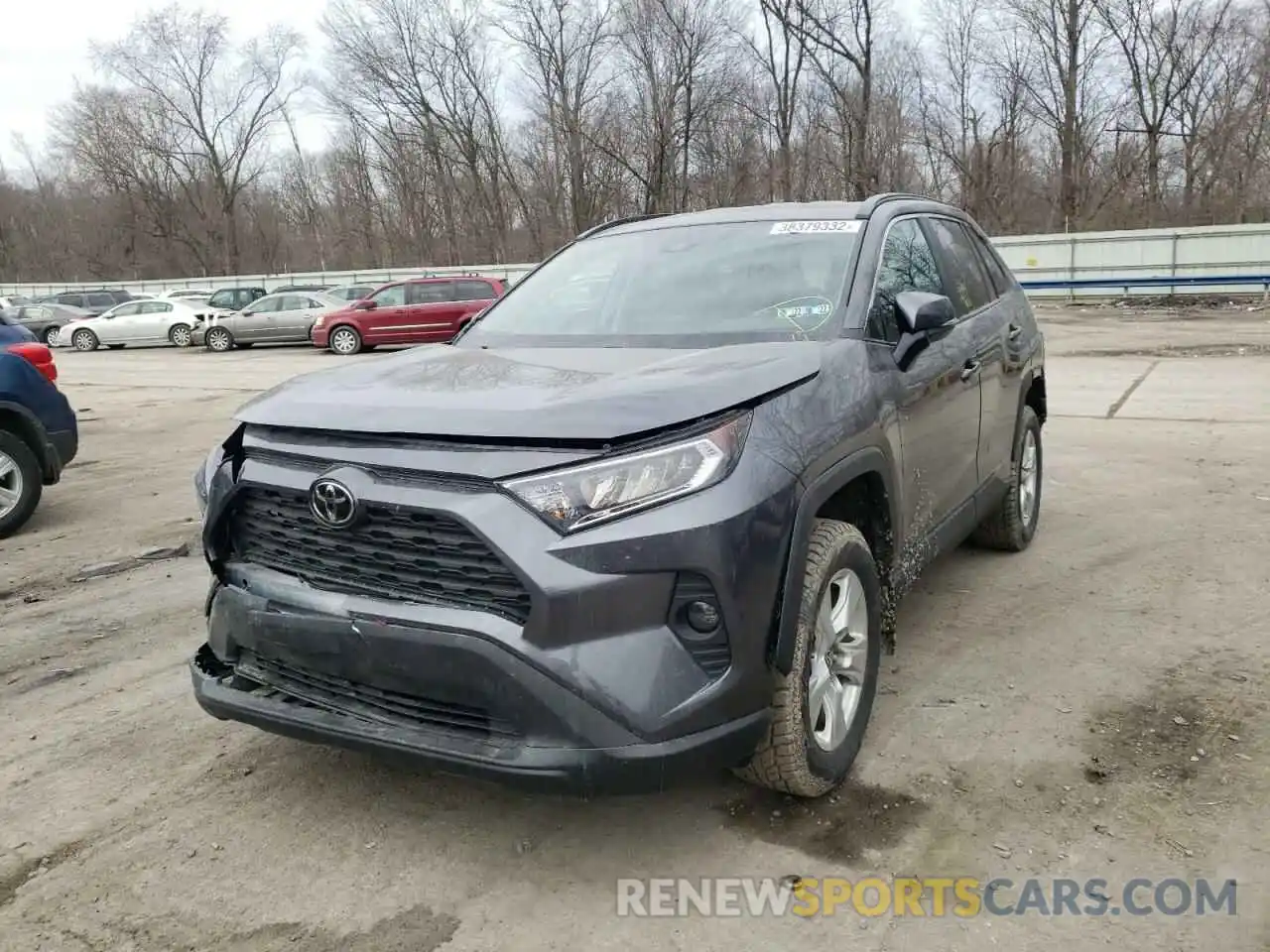 2 Photograph of a damaged car 2T3P1RFV7MC225375 TOYOTA RAV4 2021