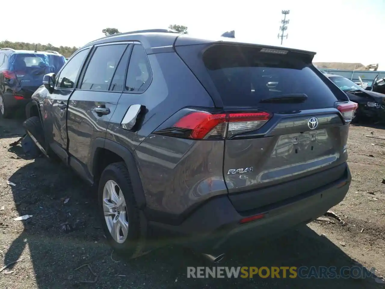 3 Photograph of a damaged car 2T3P1RFV7MC227482 TOYOTA RAV4 2021