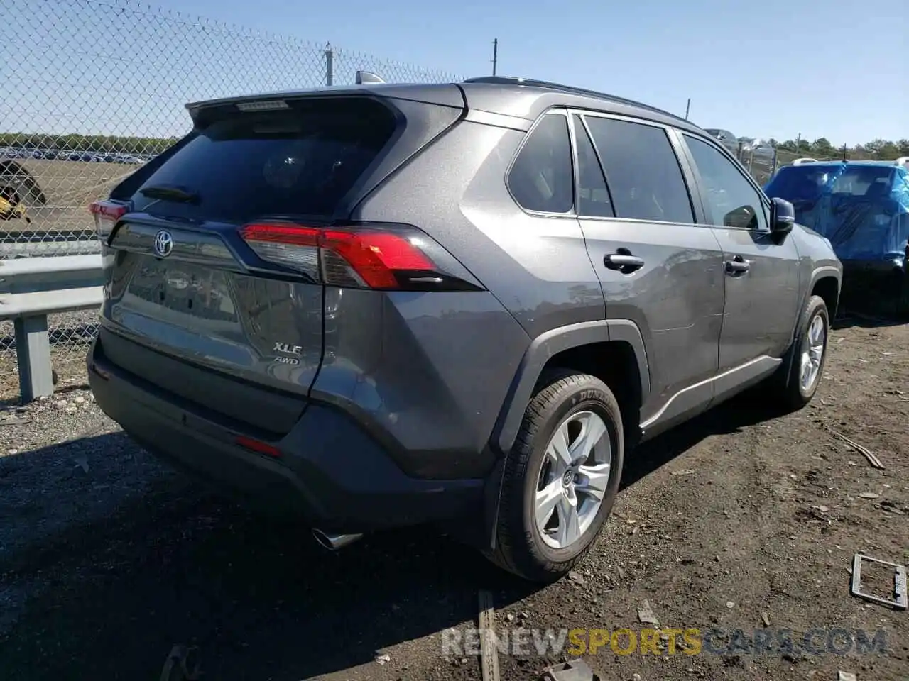 4 Photograph of a damaged car 2T3P1RFV7MC227482 TOYOTA RAV4 2021