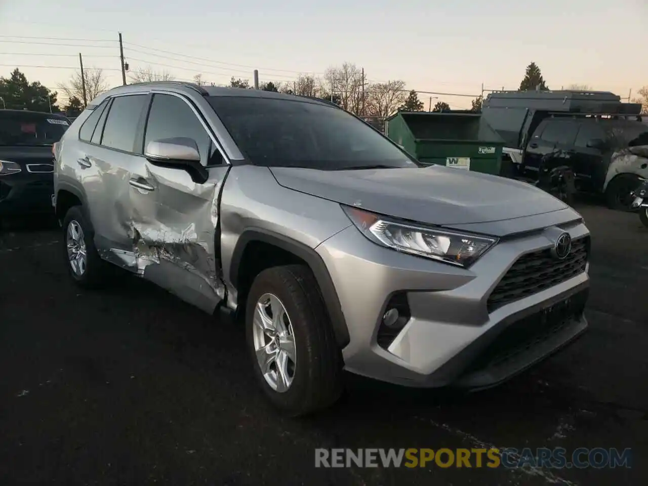 1 Photograph of a damaged car 2T3P1RFV7MC231516 TOYOTA RAV4 2021