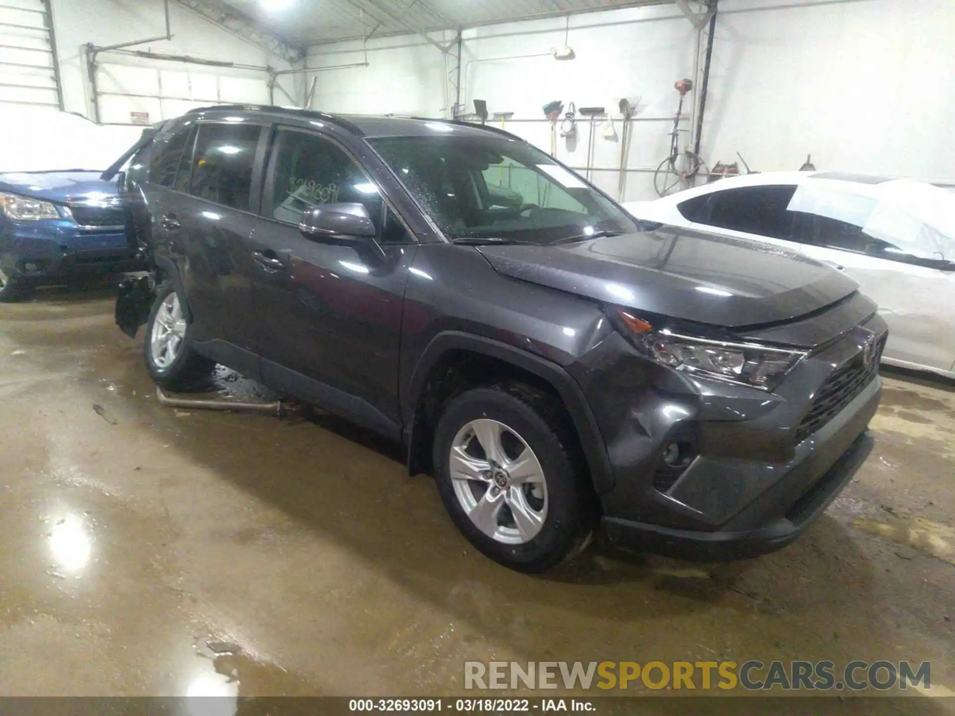 1 Photograph of a damaged car 2T3P1RFV7MC238594 TOYOTA RAV4 2021