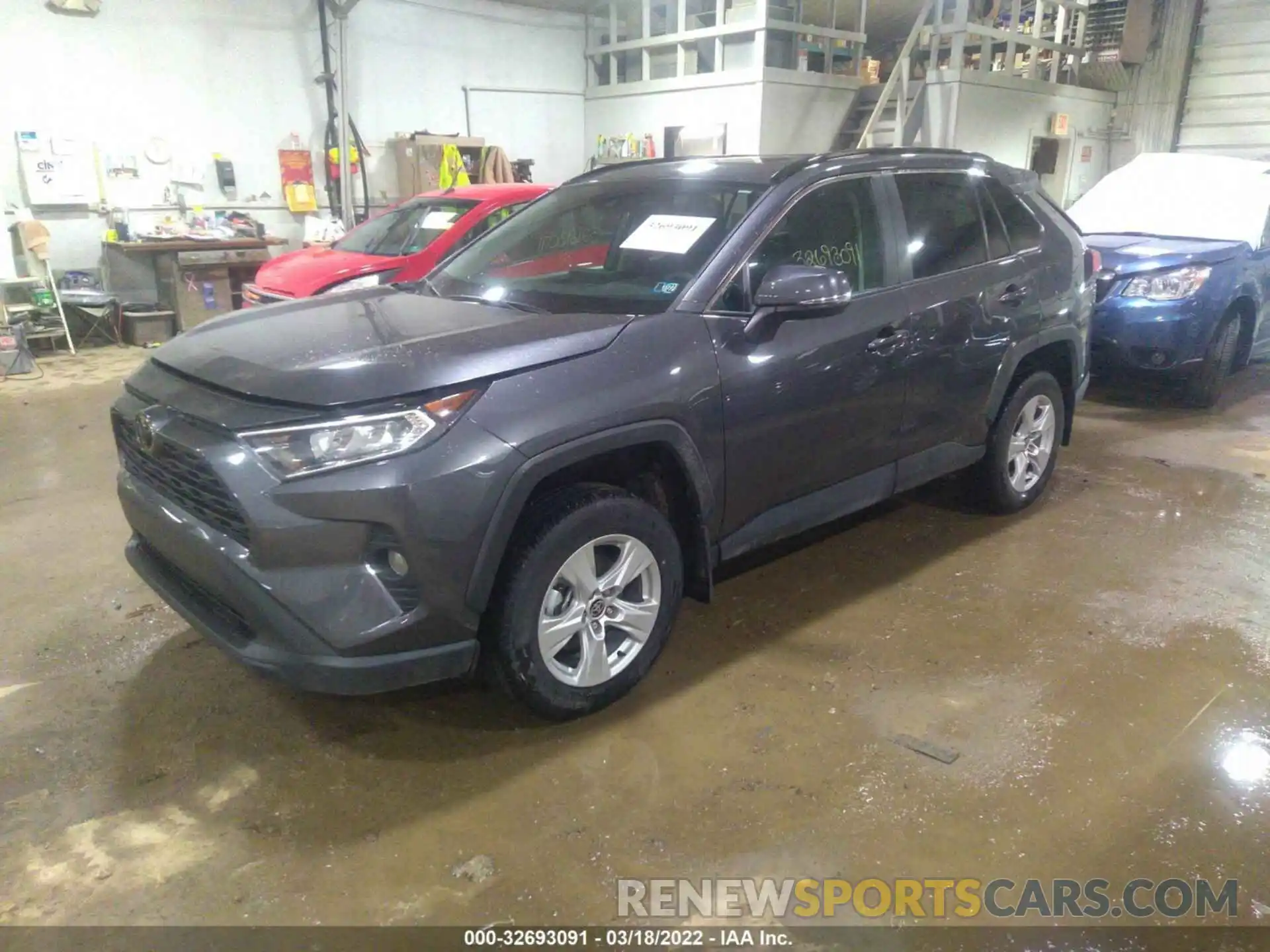 2 Фотография поврежденного автомобиля 2T3P1RFV7MC238594 TOYOTA RAV4 2021