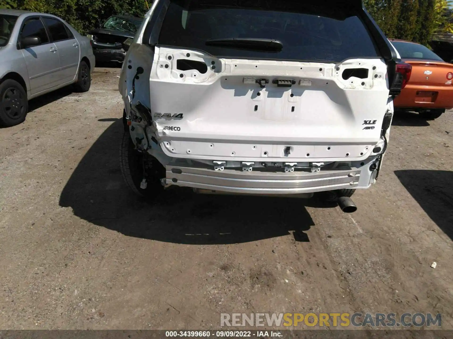 6 Фотография поврежденного автомобиля 2T3P1RFV7MC245626 TOYOTA RAV4 2021