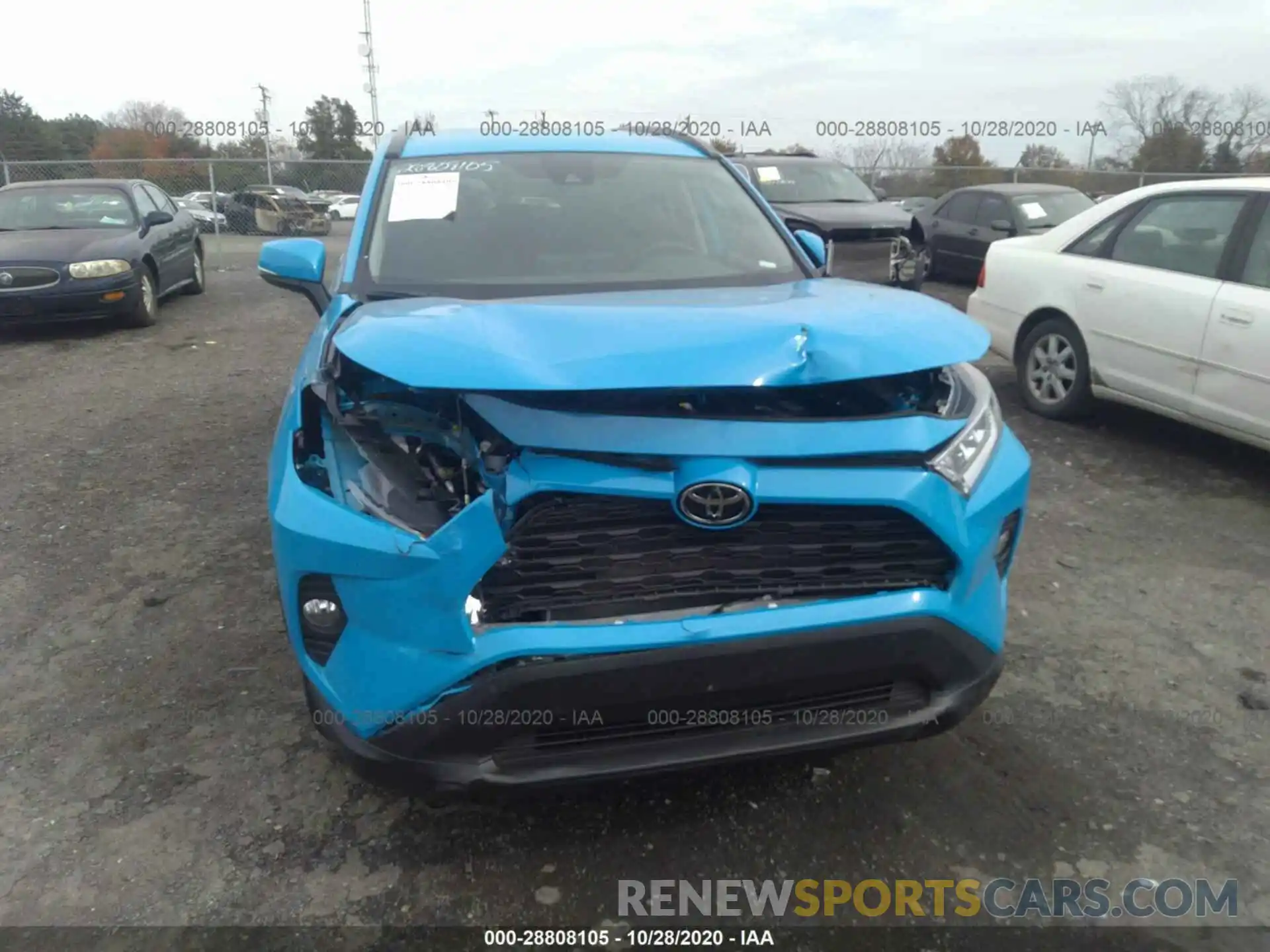 6 Фотография поврежденного автомобиля 2T3P1RFV7MW140678 TOYOTA RAV4 2021