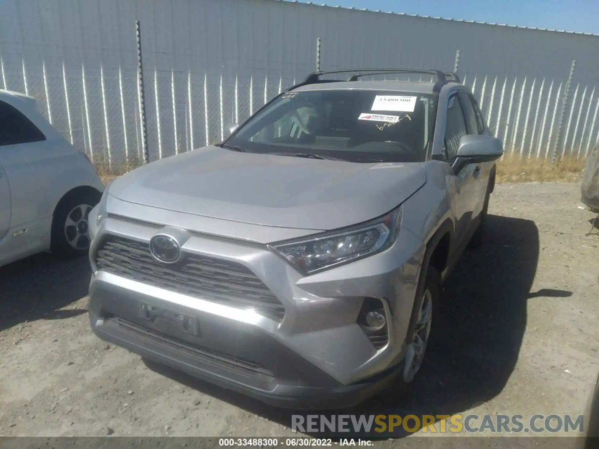 2 Фотография поврежденного автомобиля 2T3P1RFV7MW142463 TOYOTA RAV4 2021