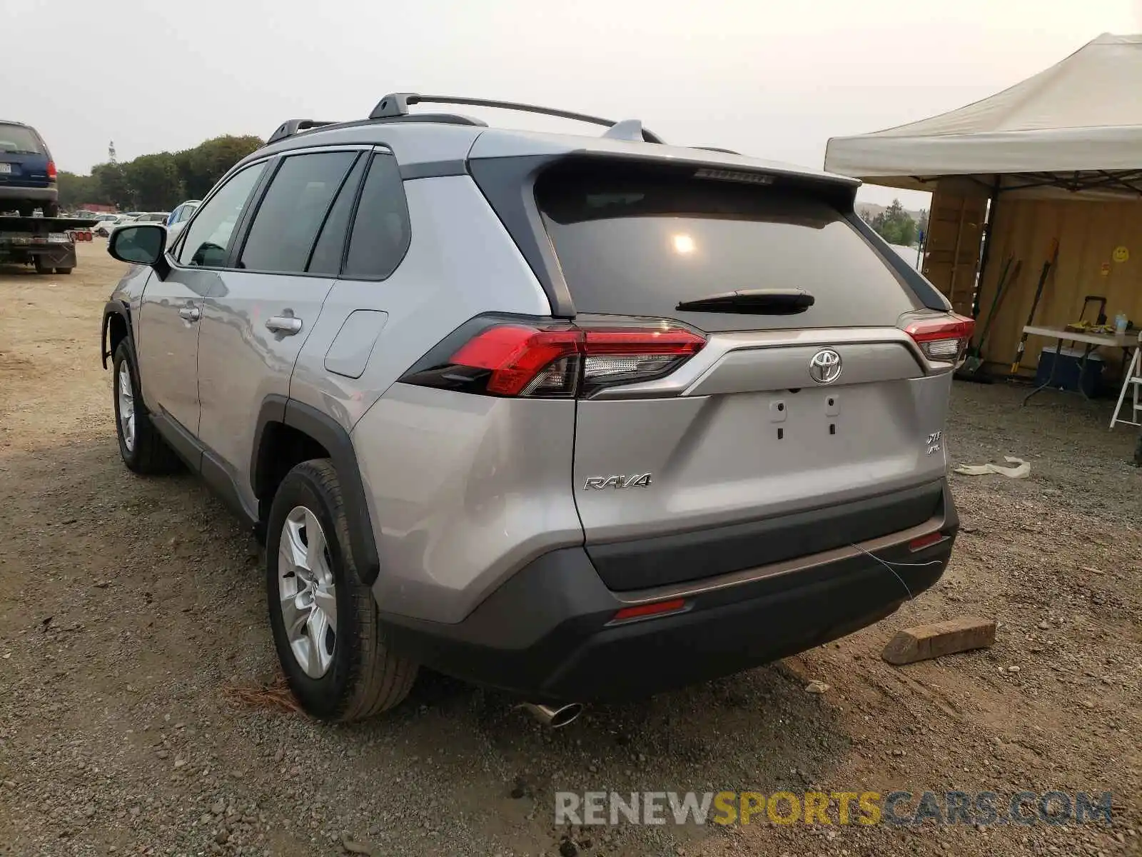 3 Photograph of a damaged car 2T3P1RFV7MW142639 TOYOTA RAV4 2021