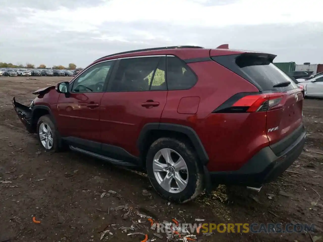 2 Photograph of a damaged car 2T3P1RFV7MW152295 TOYOTA RAV4 2021