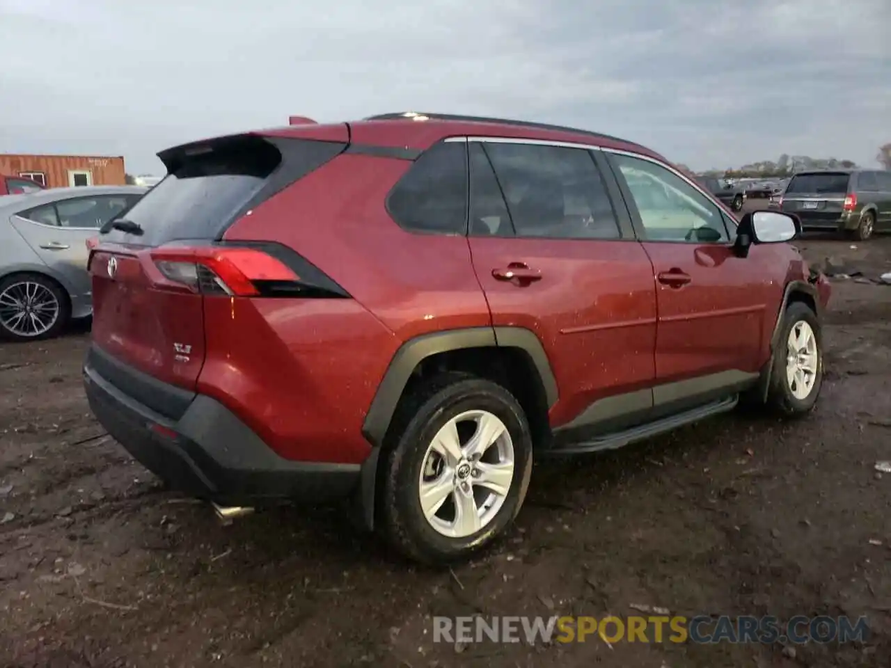 3 Фотография поврежденного автомобиля 2T3P1RFV7MW152295 TOYOTA RAV4 2021