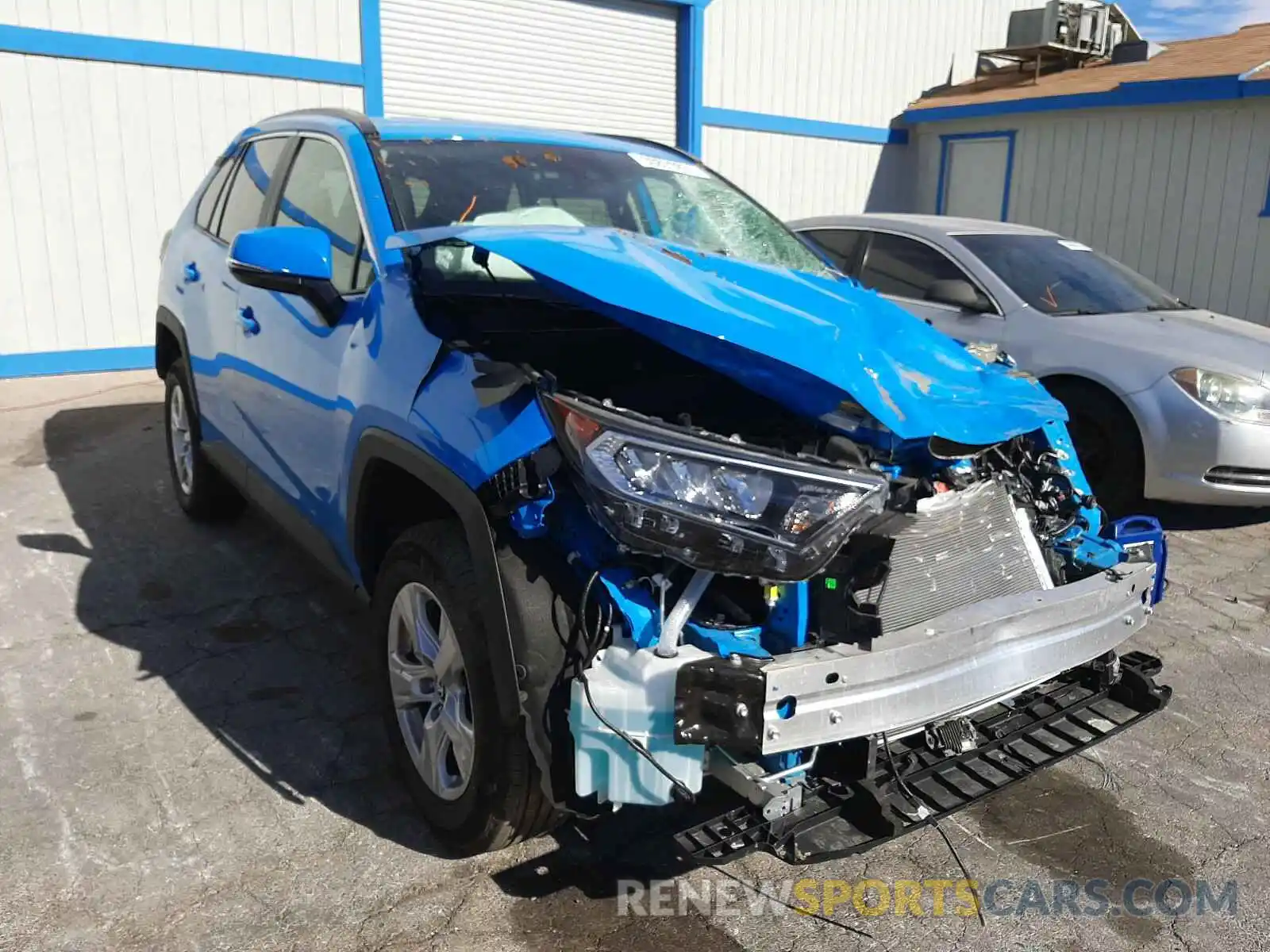 1 Photograph of a damaged car 2T3P1RFV7MW154709 TOYOTA RAV4 2021