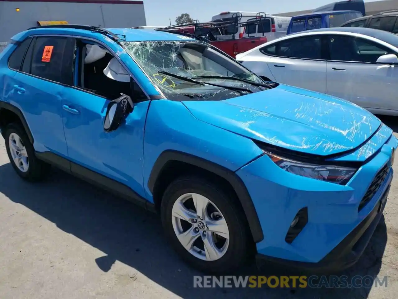 9 Photograph of a damaged car 2T3P1RFV7MW155617 TOYOTA RAV4 2021