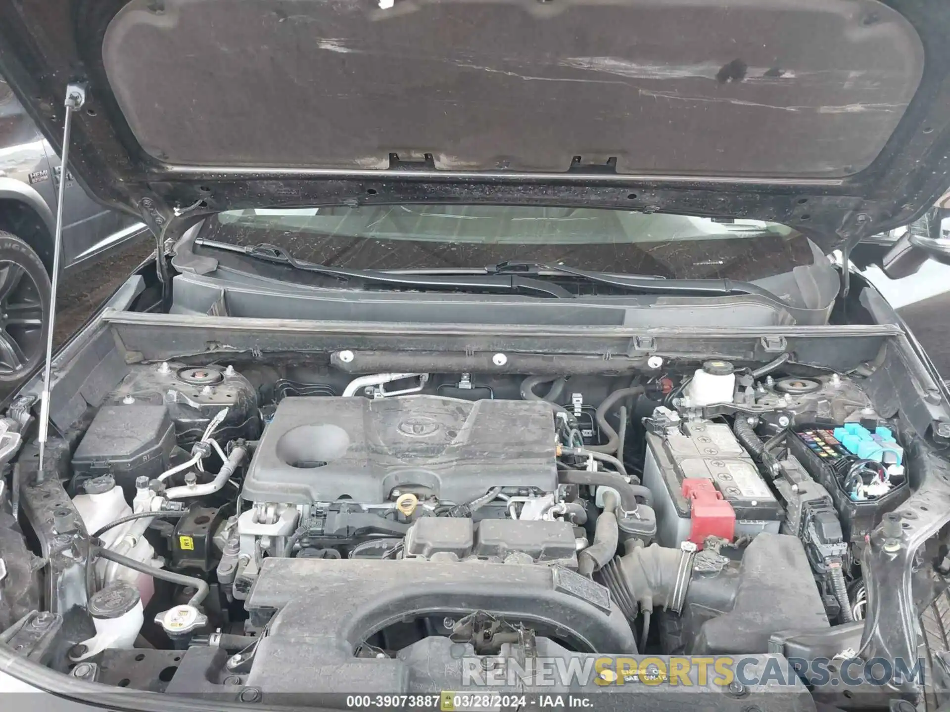 10 Фотография поврежденного автомобиля 2T3P1RFV7MW158680 TOYOTA RAV4 2021