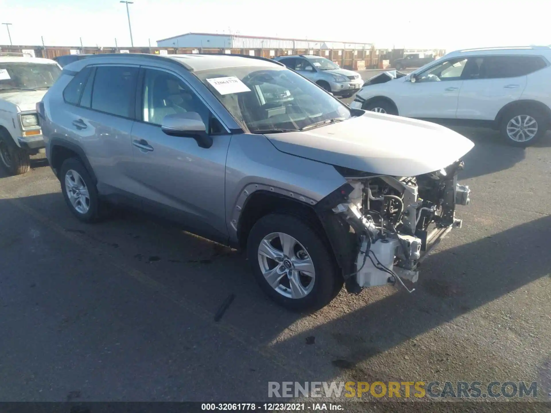 1 Photograph of a damaged car 2T3P1RFV7MW159814 TOYOTA RAV4 2021