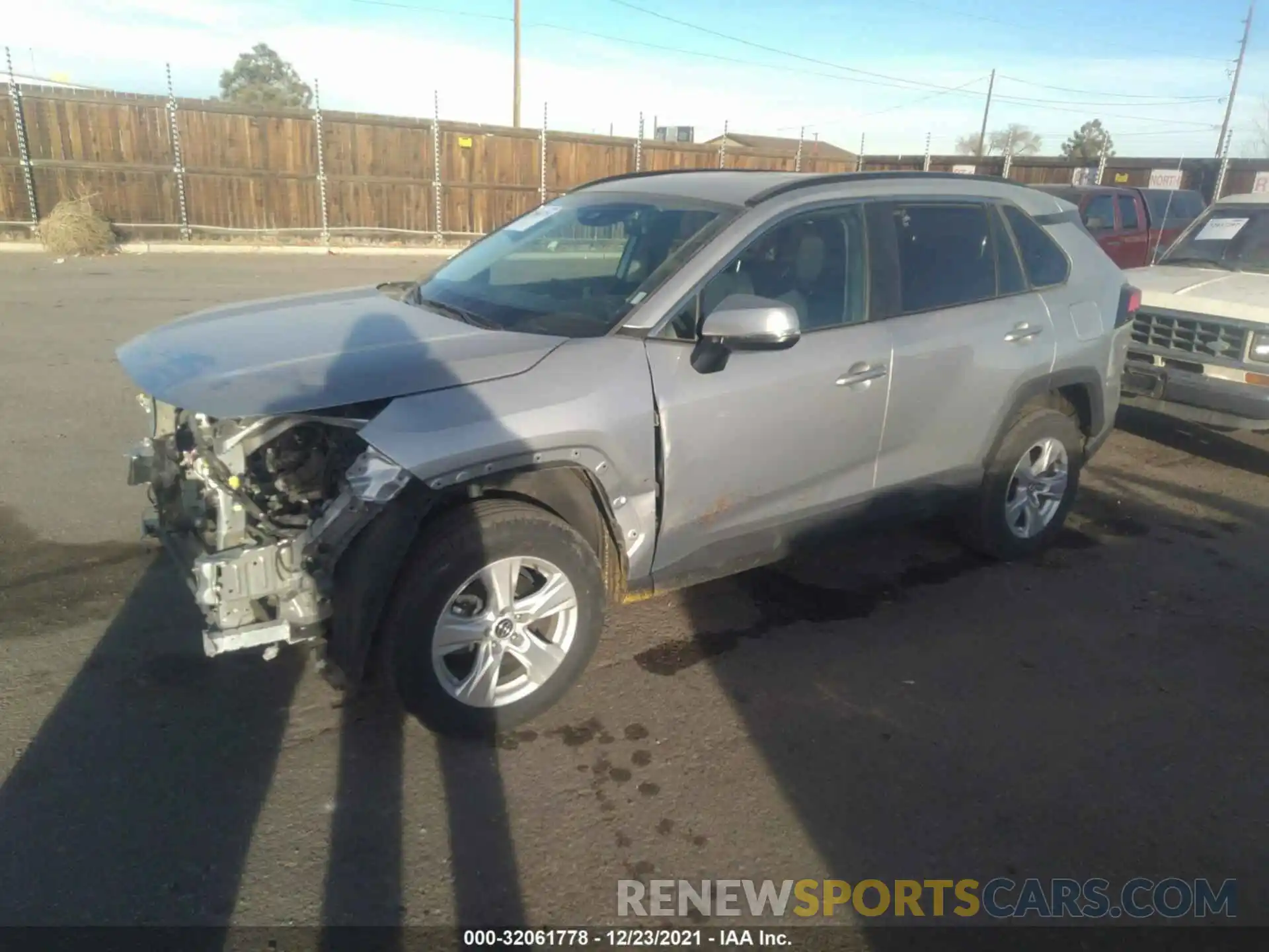 2 Photograph of a damaged car 2T3P1RFV7MW159814 TOYOTA RAV4 2021