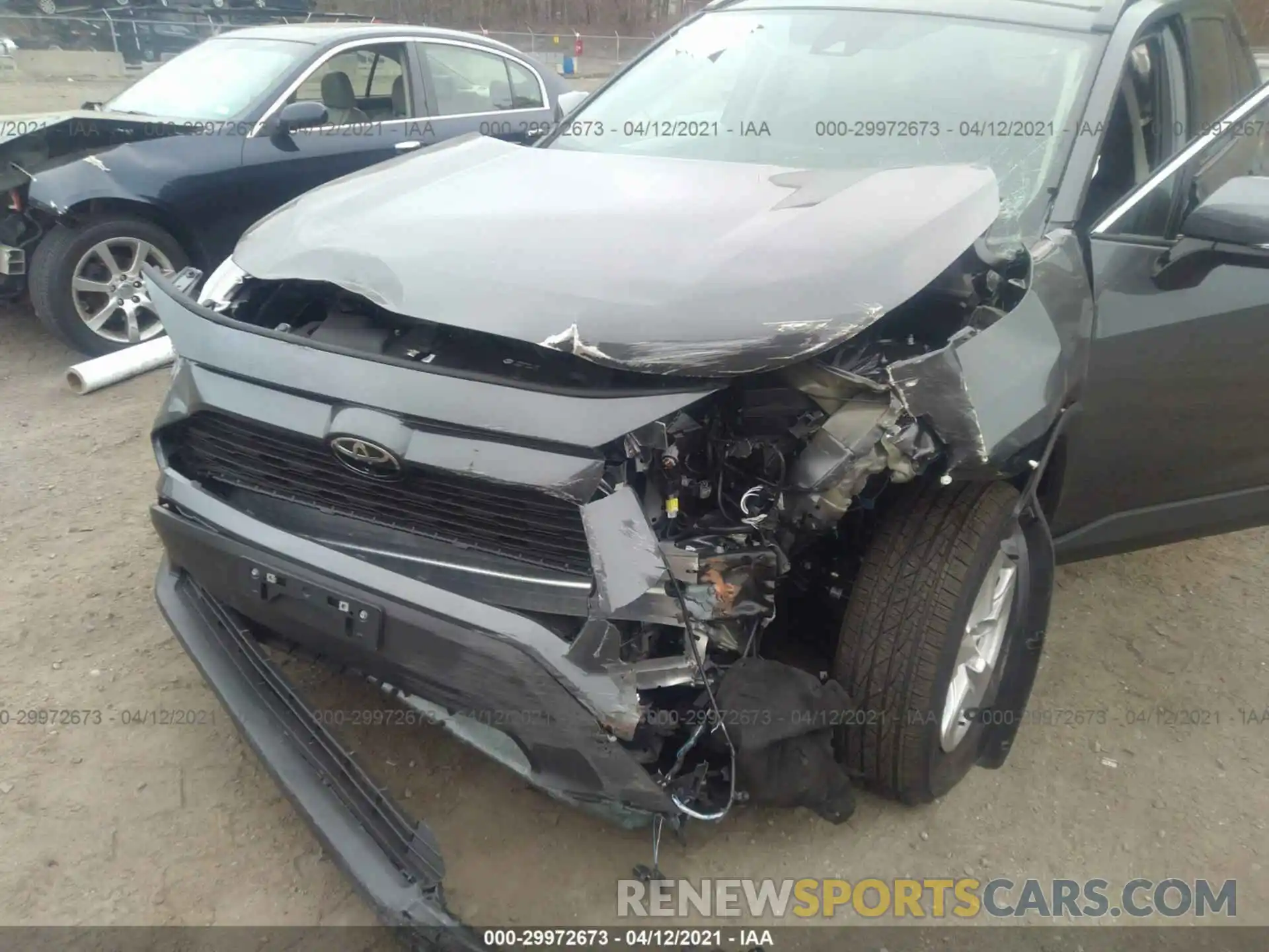 6 Photograph of a damaged car 2T3P1RFV7MW160798 TOYOTA RAV4 2021