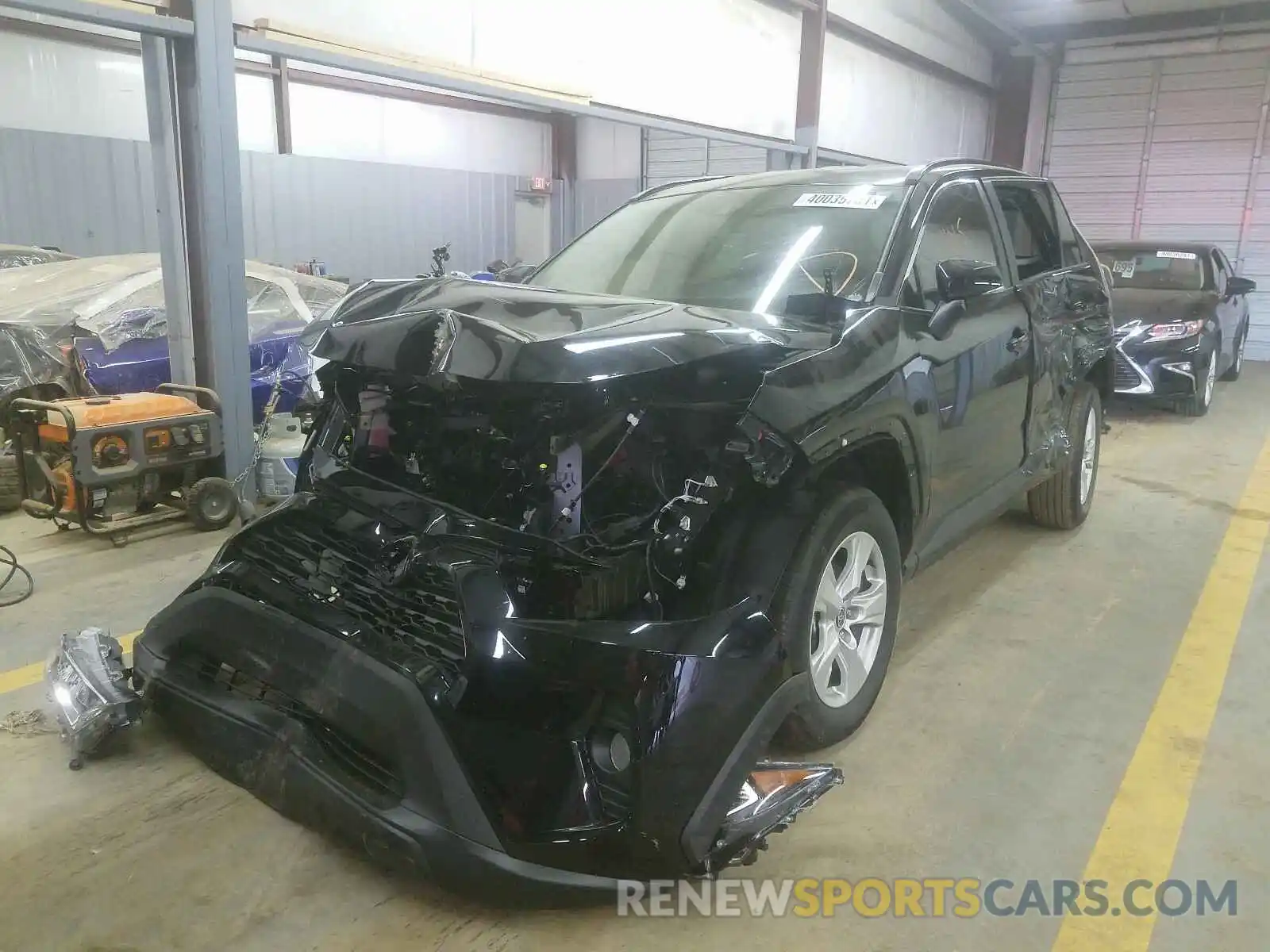 2 Photograph of a damaged car 2T3P1RFV7MW175737 TOYOTA RAV4 2021