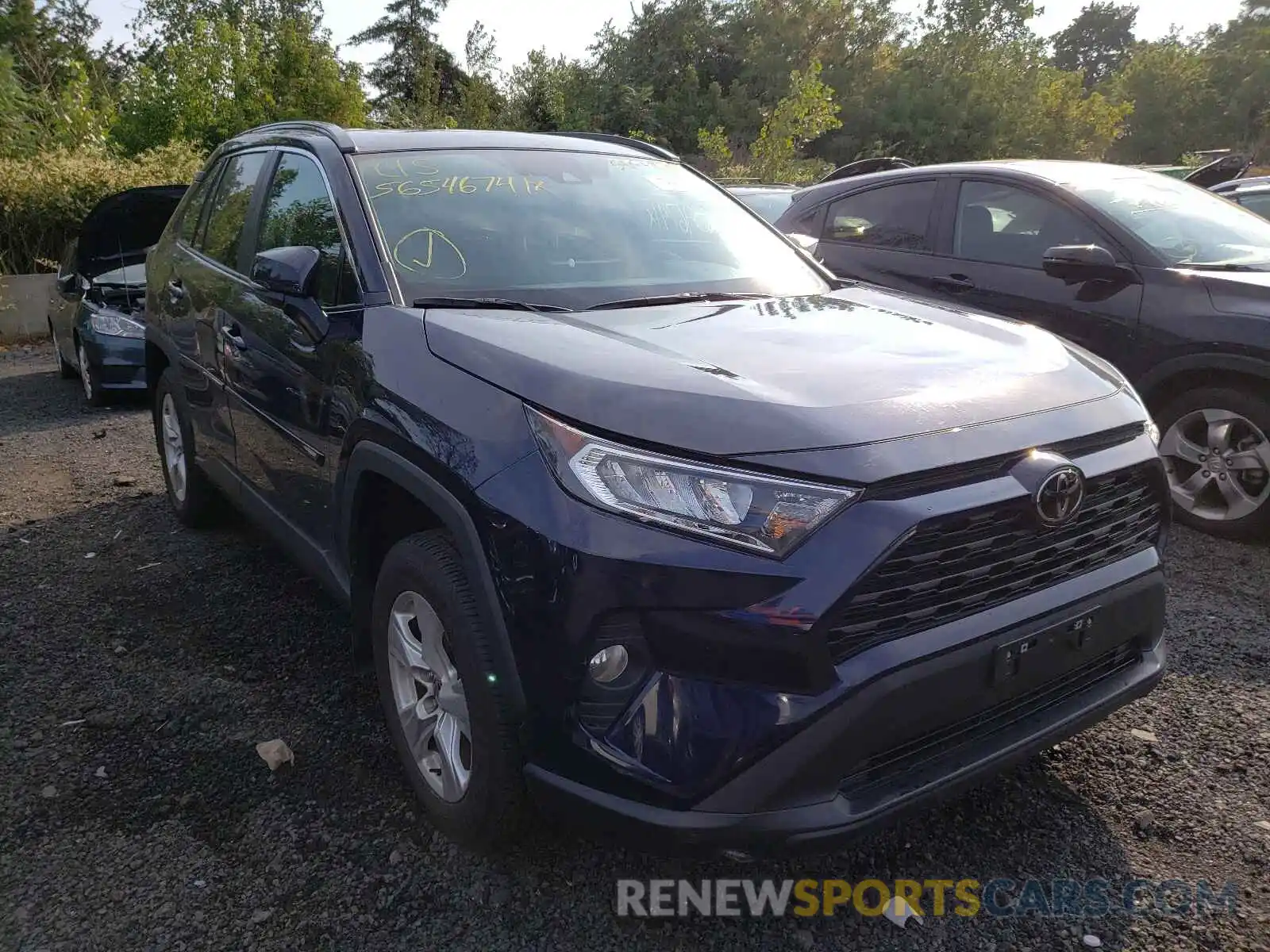 1 Photograph of a damaged car 2T3P1RFV7MW177570 TOYOTA RAV4 2021